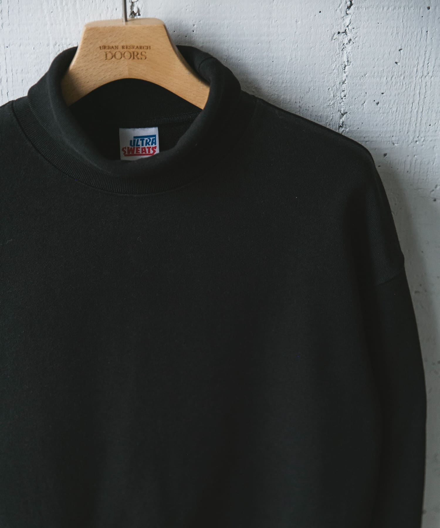 ULTRA SWEATS タートルスウェット BLACK M