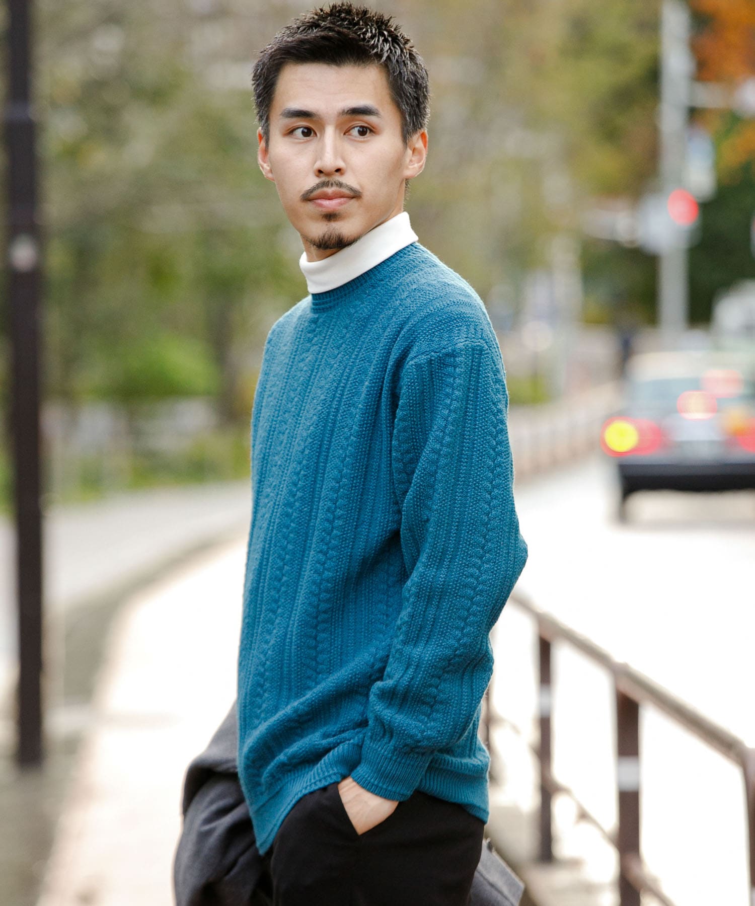 身長：180cm サイズ：L