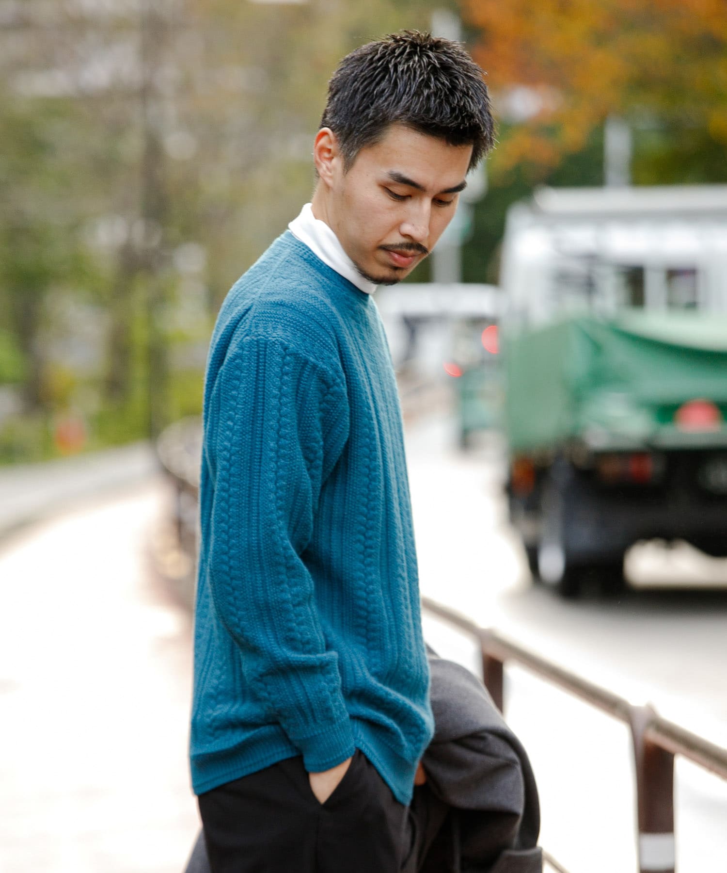 身長：180cm サイズ：L