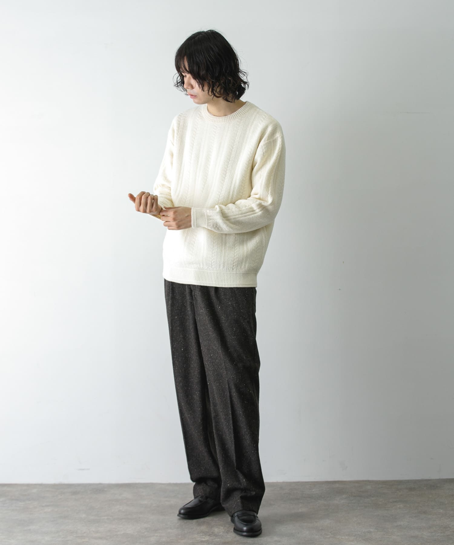 身長：180cm サイズ：L