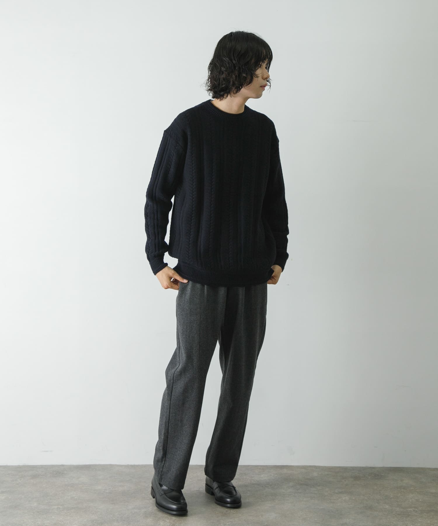 身長：180cm サイズ：L