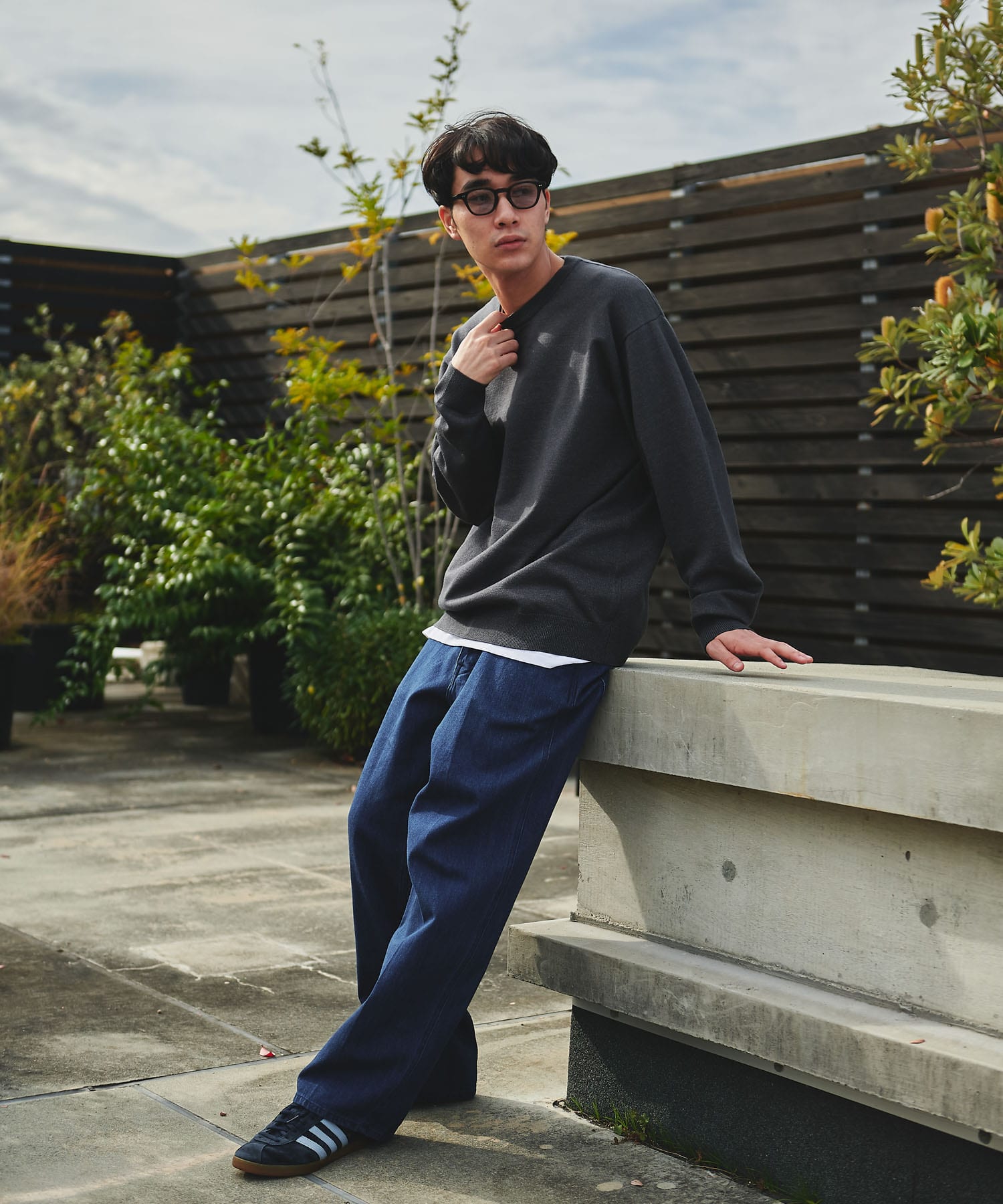 身長：175cm サイズ：L