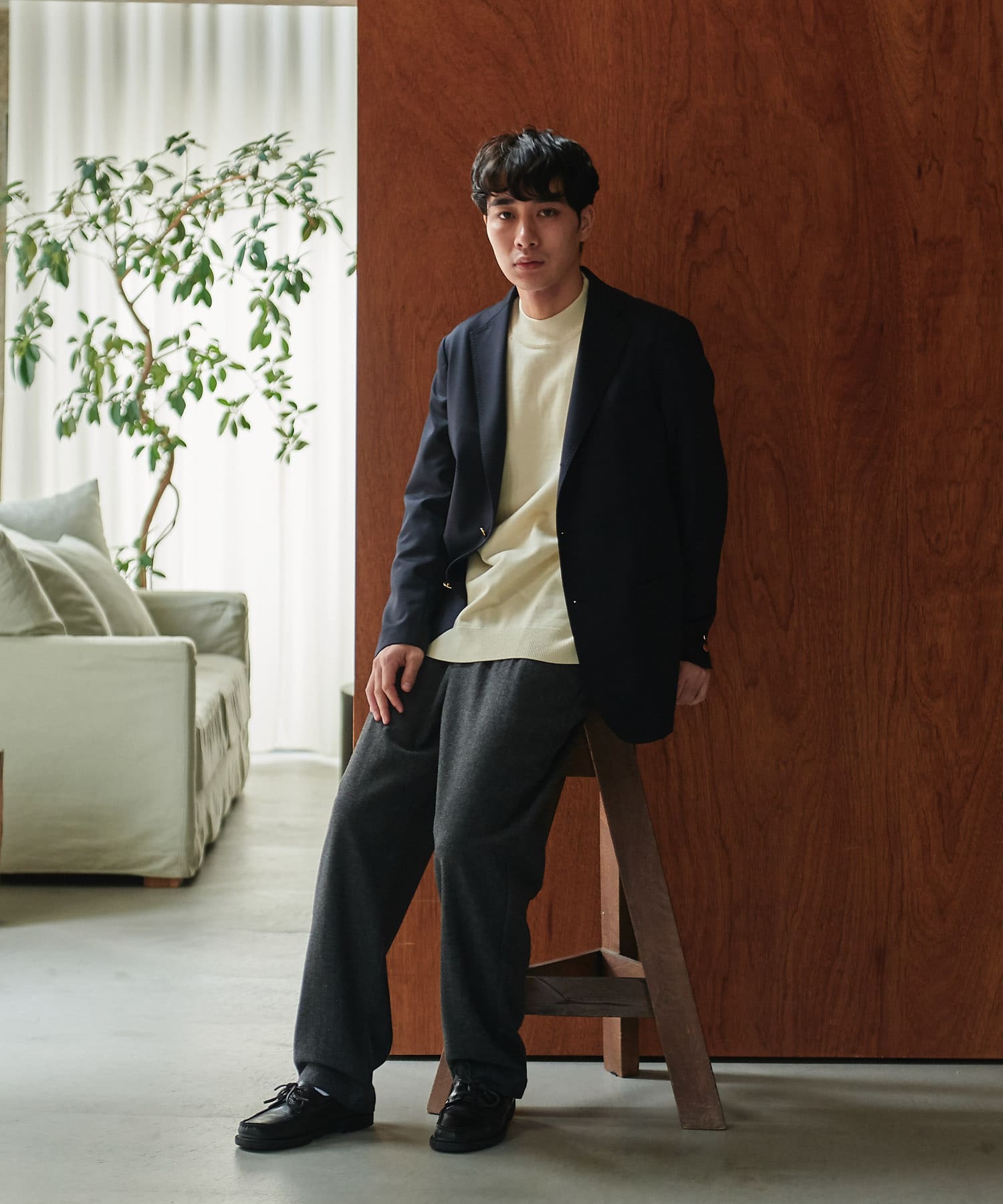 身長：175cm サイズ：L