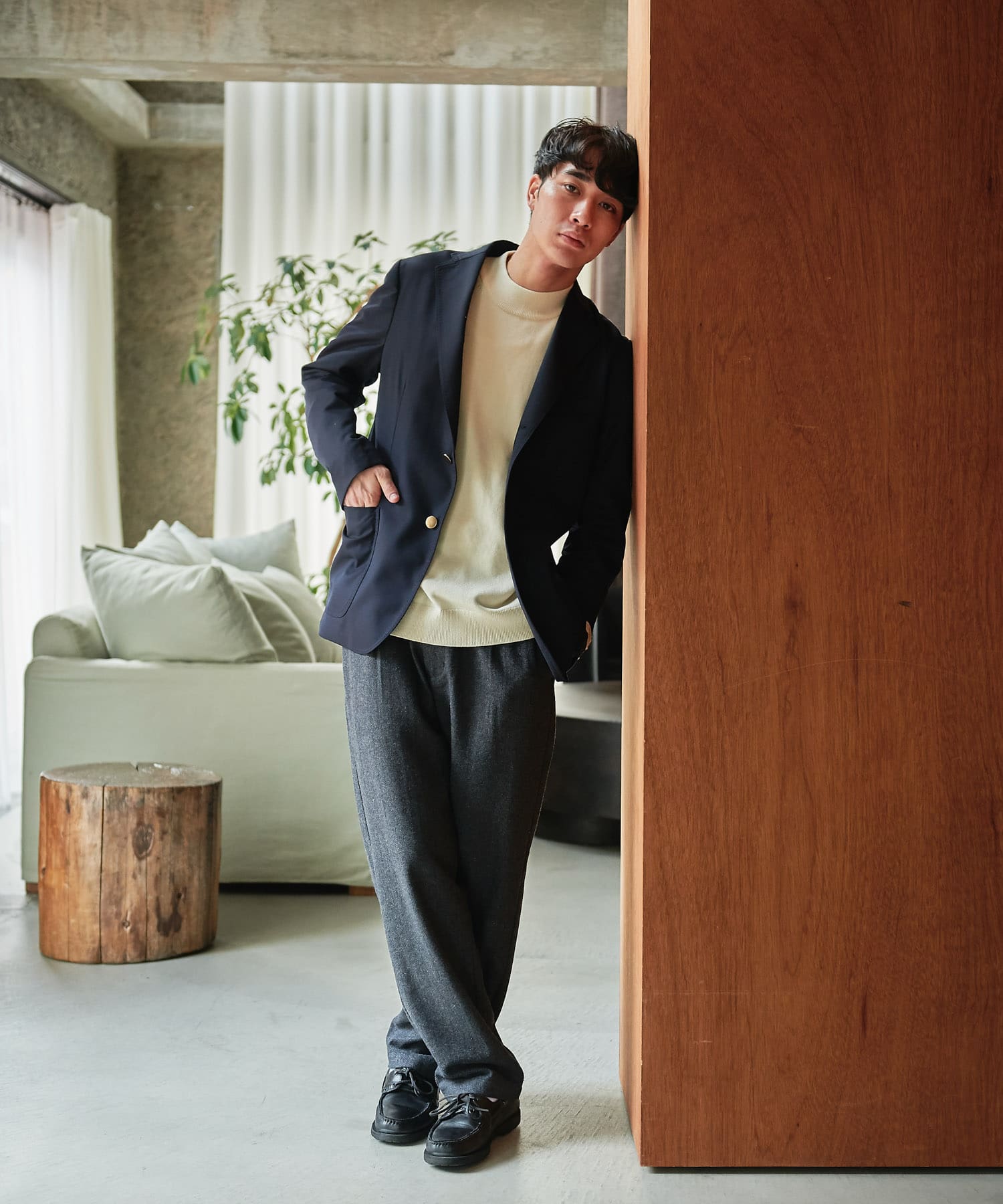 身長：175cm サイズ：L