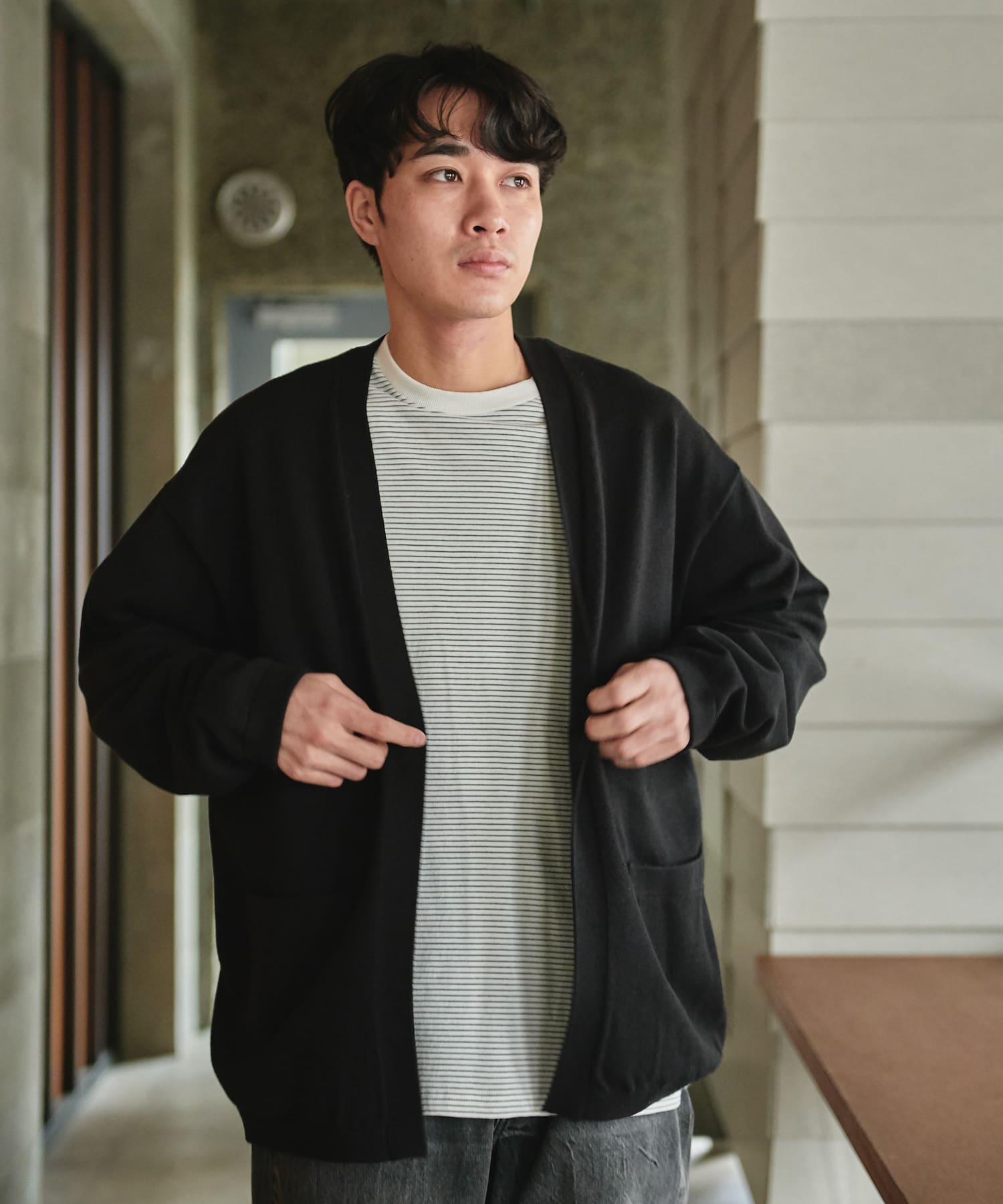 身長：175cm サイズ：L