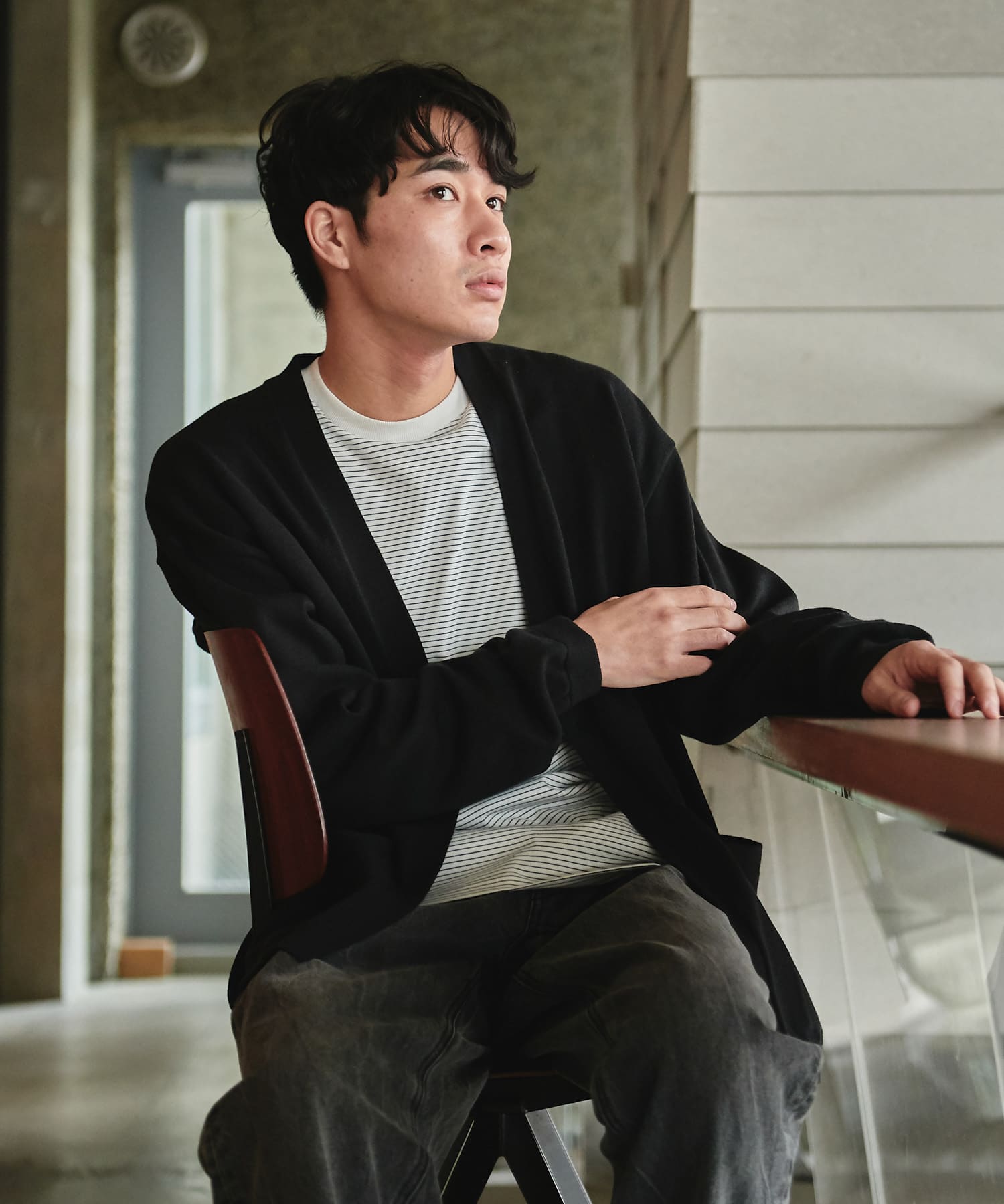 身長：175cm サイズ：L