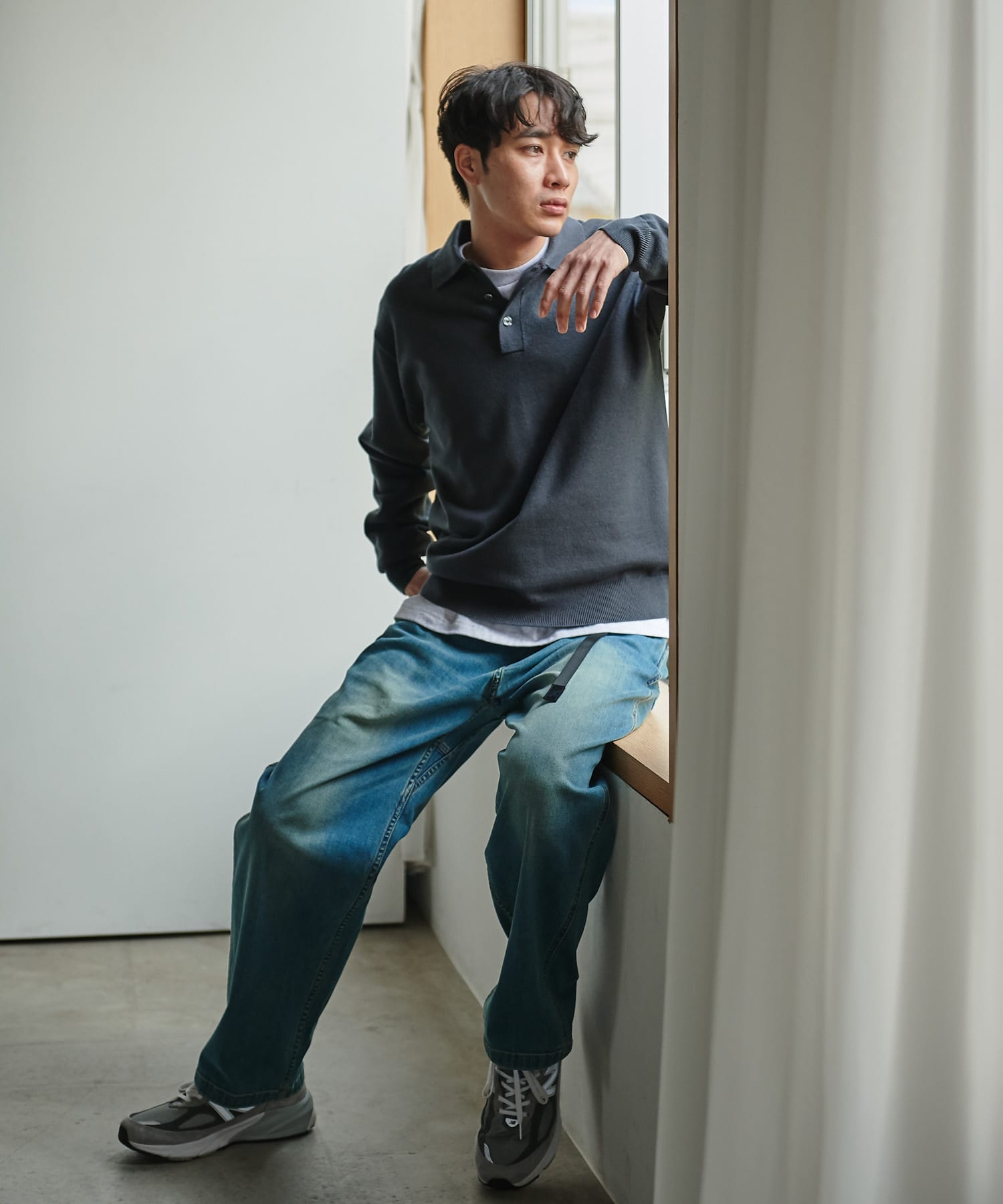 身長：175cm サイズ：L