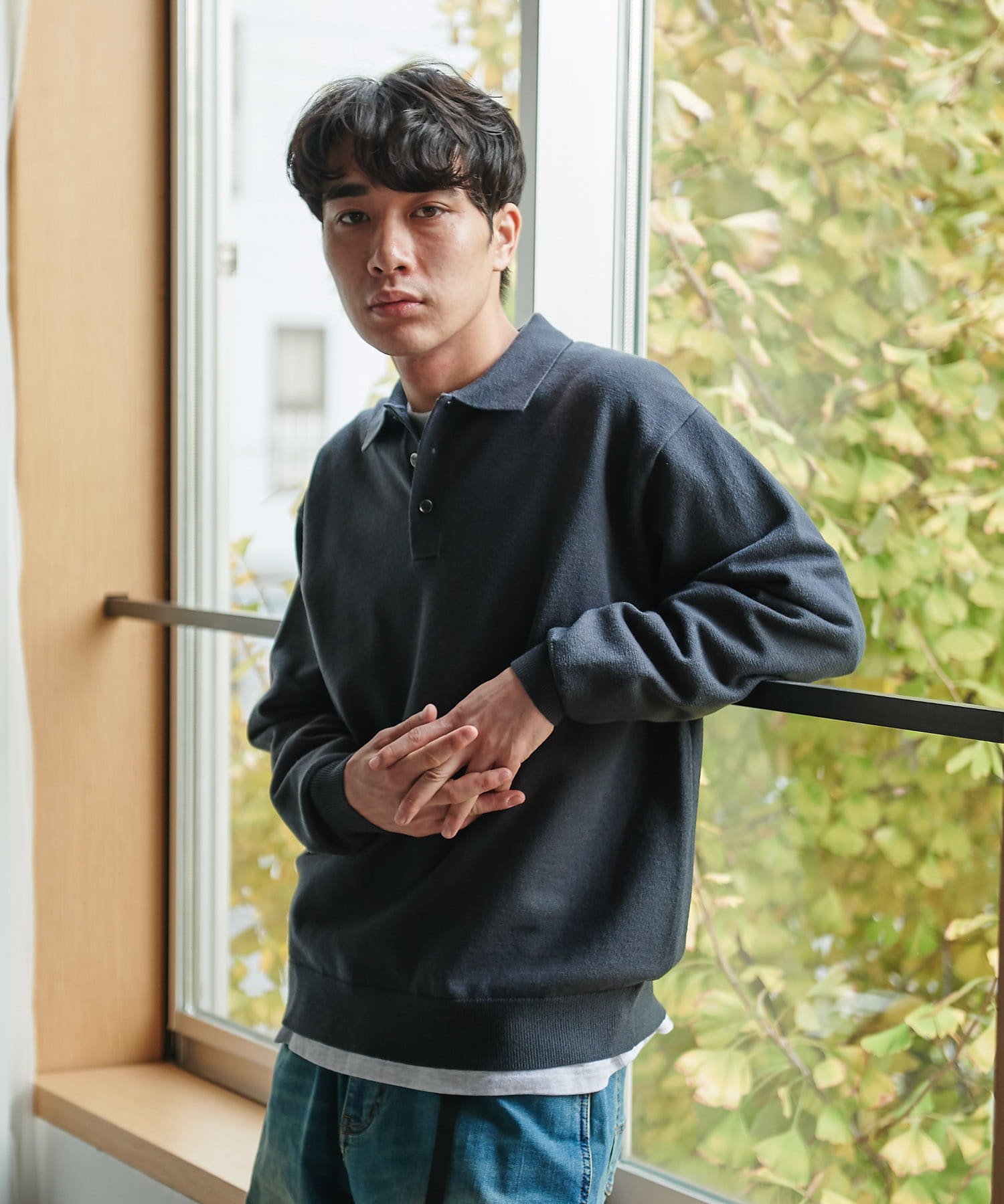 身長：175cm サイズ：L