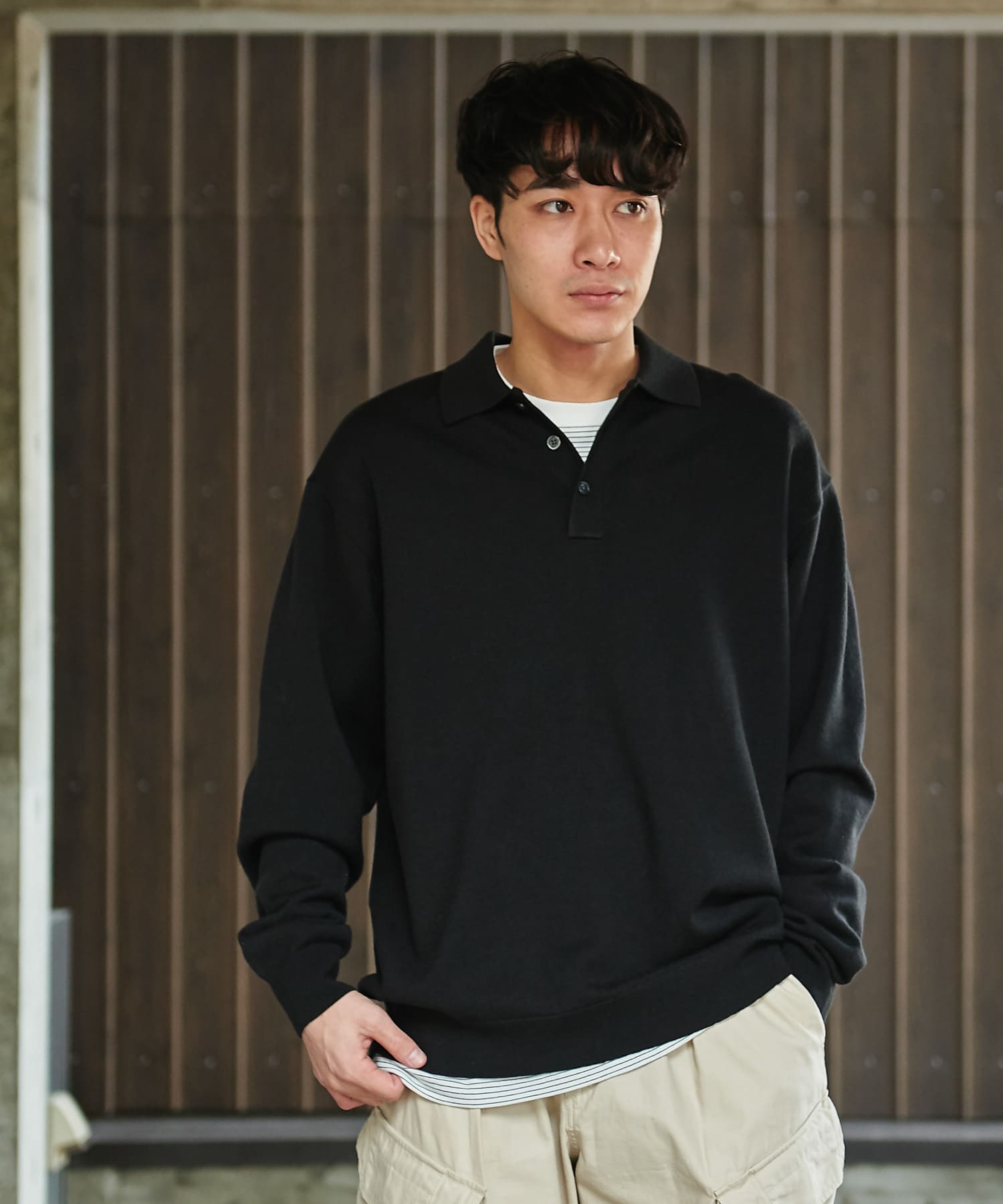身長：175cm サイズ：L