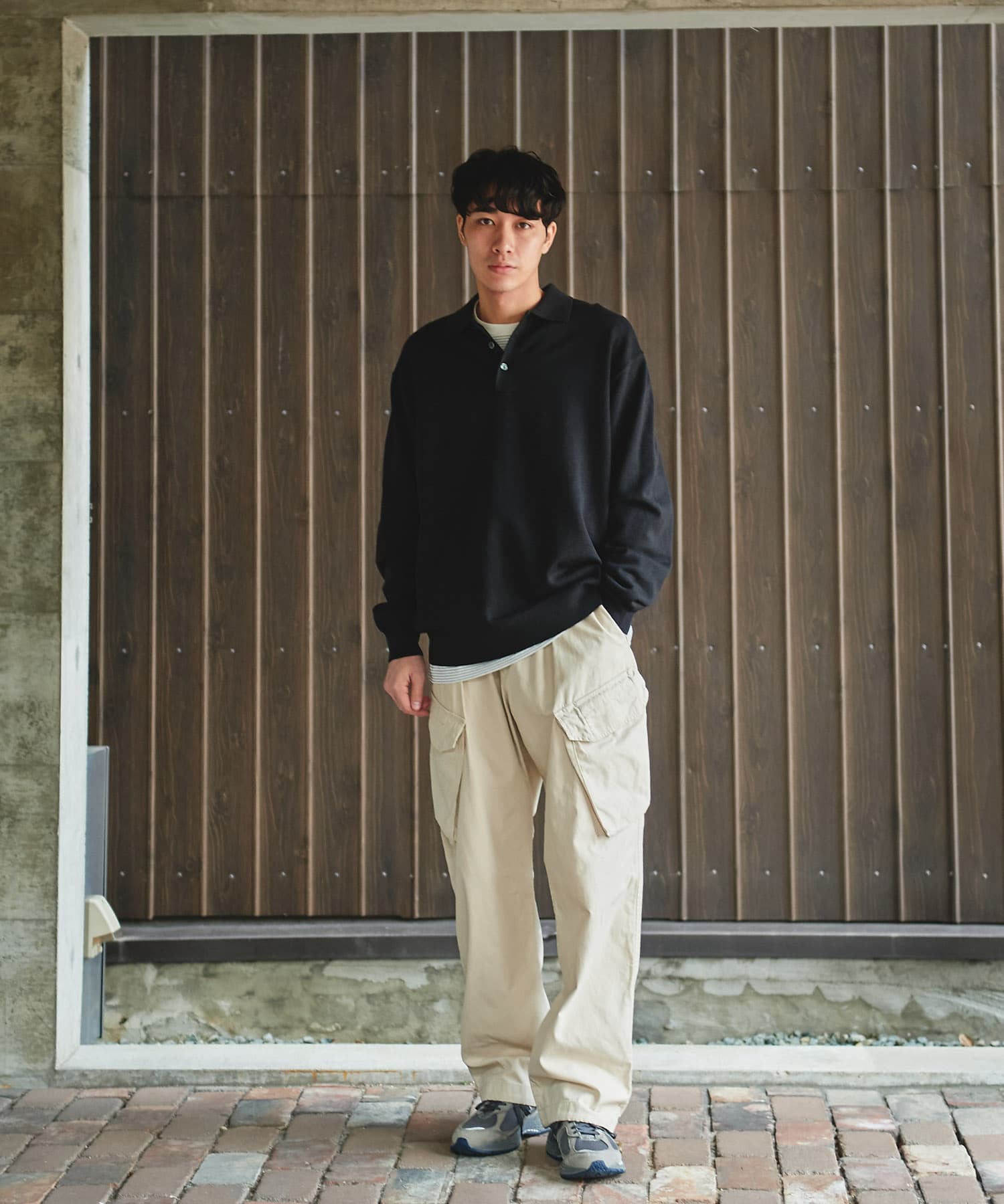 身長：175cm サイズ：L