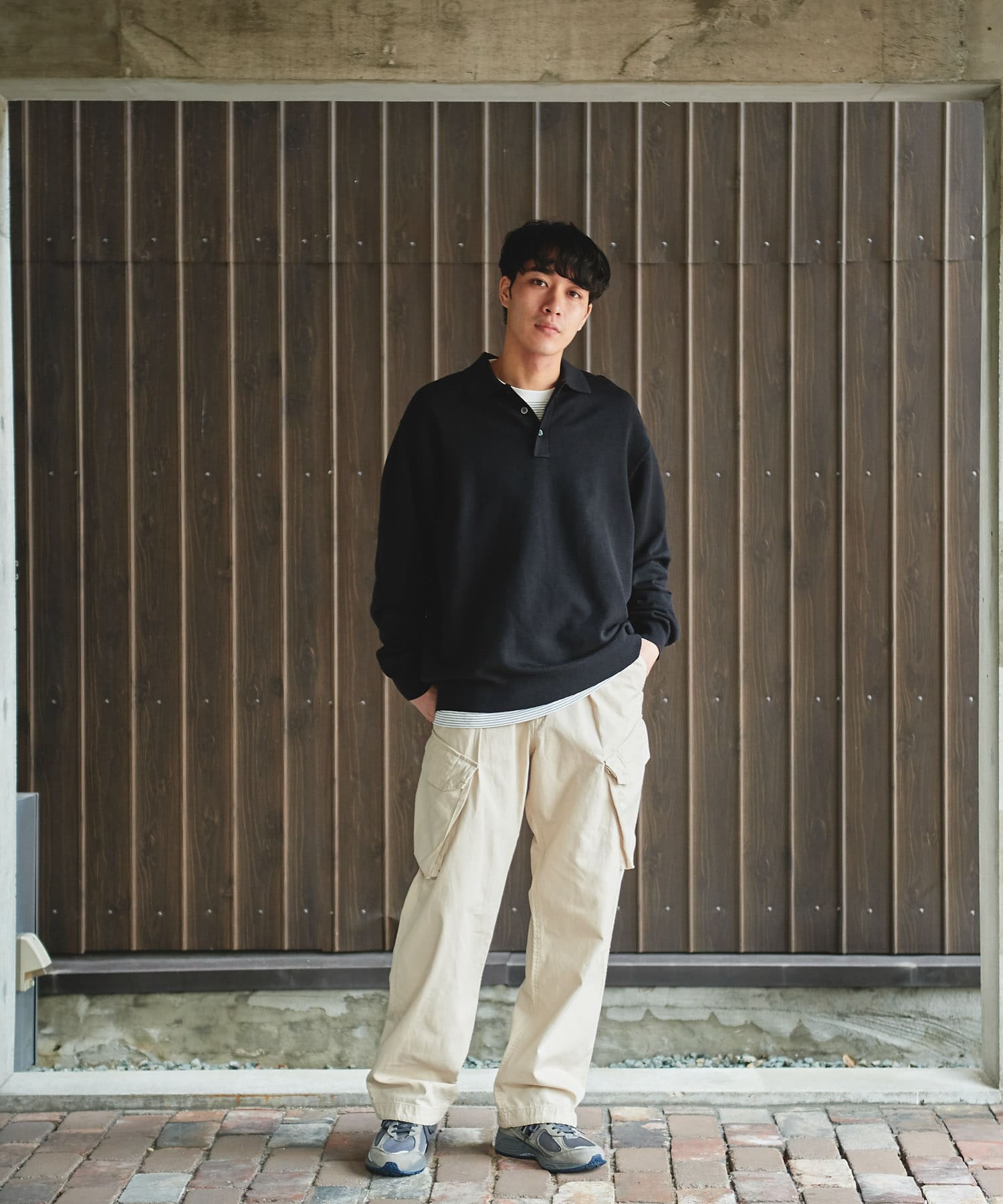 身長：175cm サイズ：L