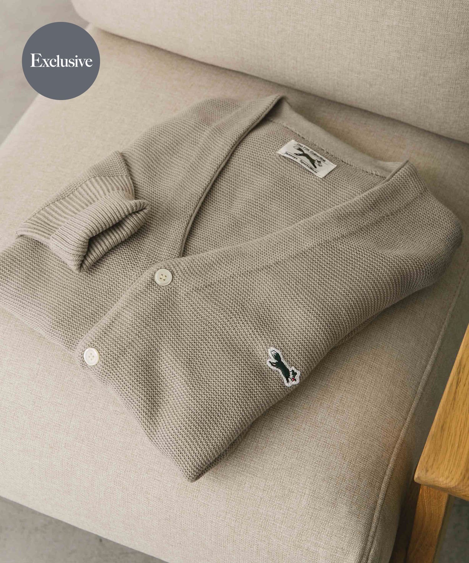 『XLサイズ/WEB限定』『別注』PENNEYS×DOORS　THE FOX Vネックカーディガン