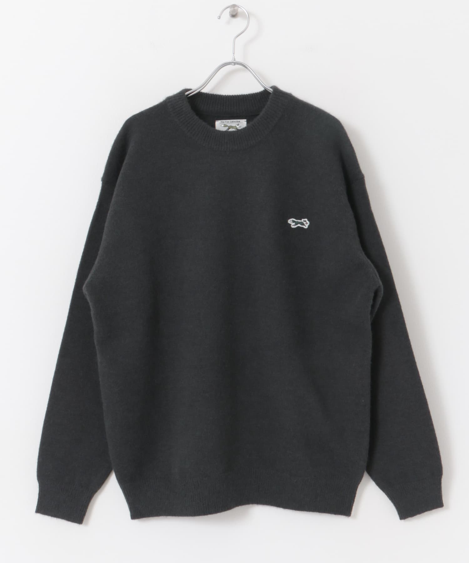 『XLサイズWEB限定』『別注』PENNEYS×DOORS　THE FOX クルーネックスフレニット CHARCOAL M
