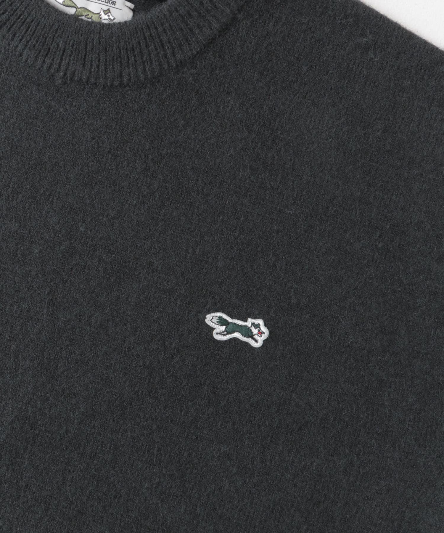 『XLサイズWEB限定』『別注』PENNEYS×DOORS　THE FOX クルーネックスフレニット CHARCOAL M