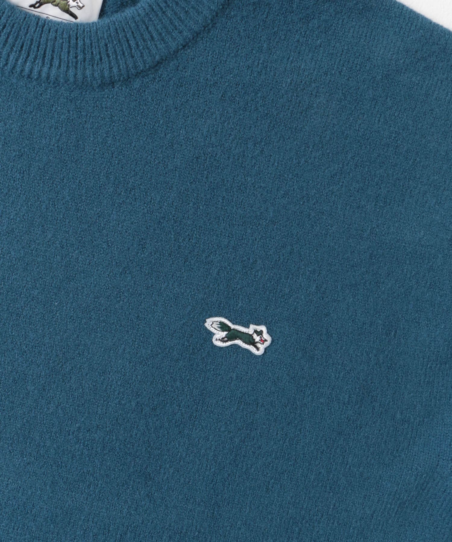 『XLサイズWEB限定』『別注』PENNEYS×DOORS　THE FOX クルーネックスフレニット BLUE M