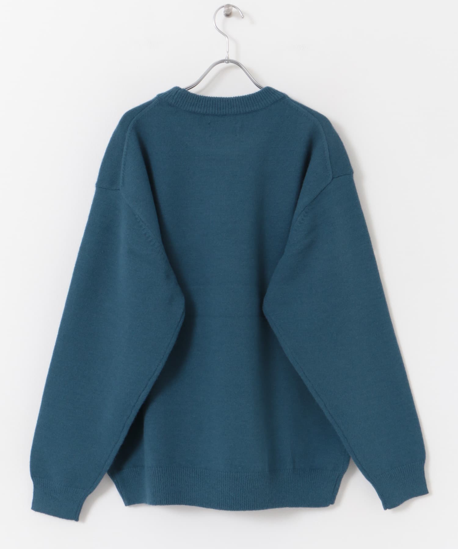 『XLサイズWEB限定』『別注』PENNEYS×DOORS　THE FOX クルーネックスフレニット BLUE M