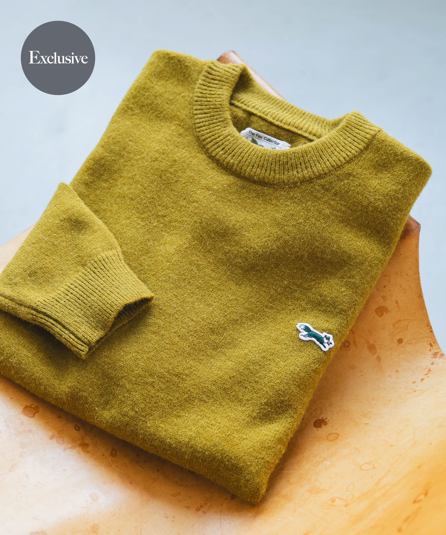 『XLサイズWEB限定』『別注』PENNEYS×DOORS　THE FOX クルーネックスフレニット