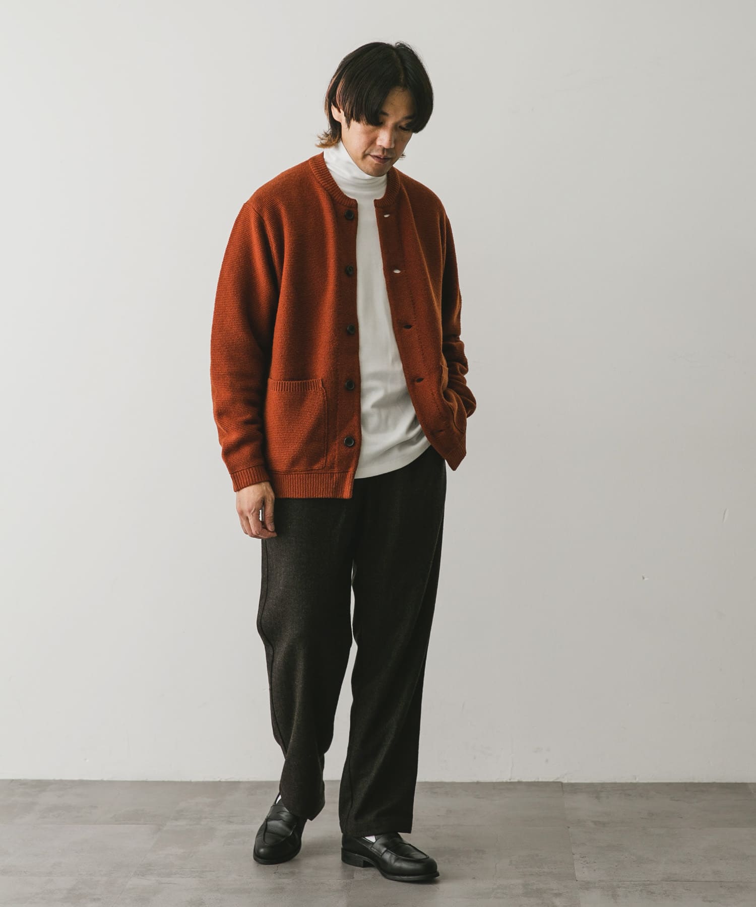 身長：172cm サイズ：L