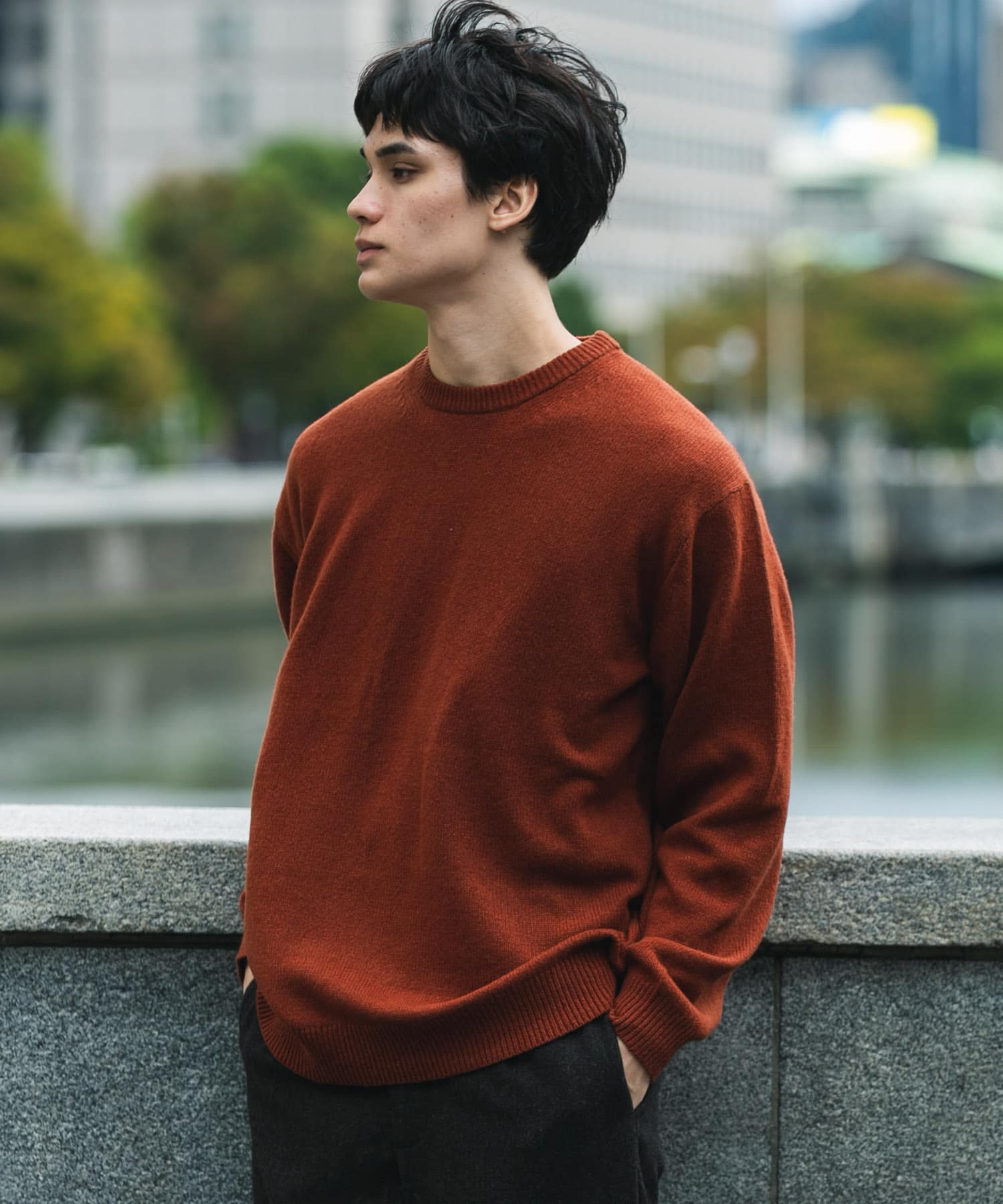 身長：180cm サイズ：L
