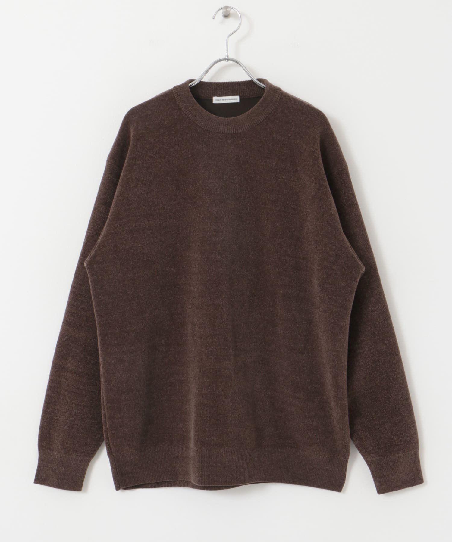 モールダブルフェイスプルオーバー BROWN M