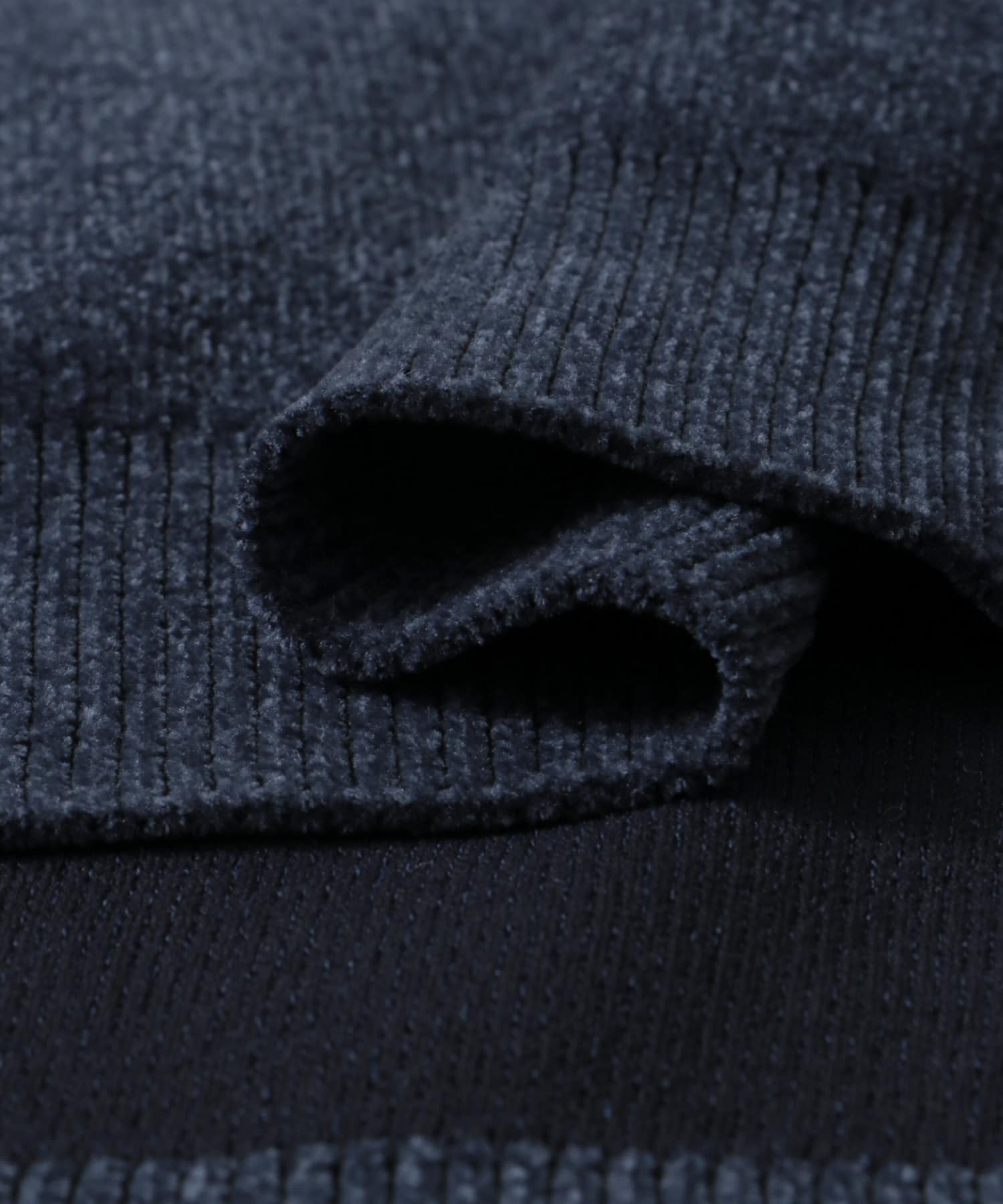 モールダブルフェイスプルオーバー NAVY M