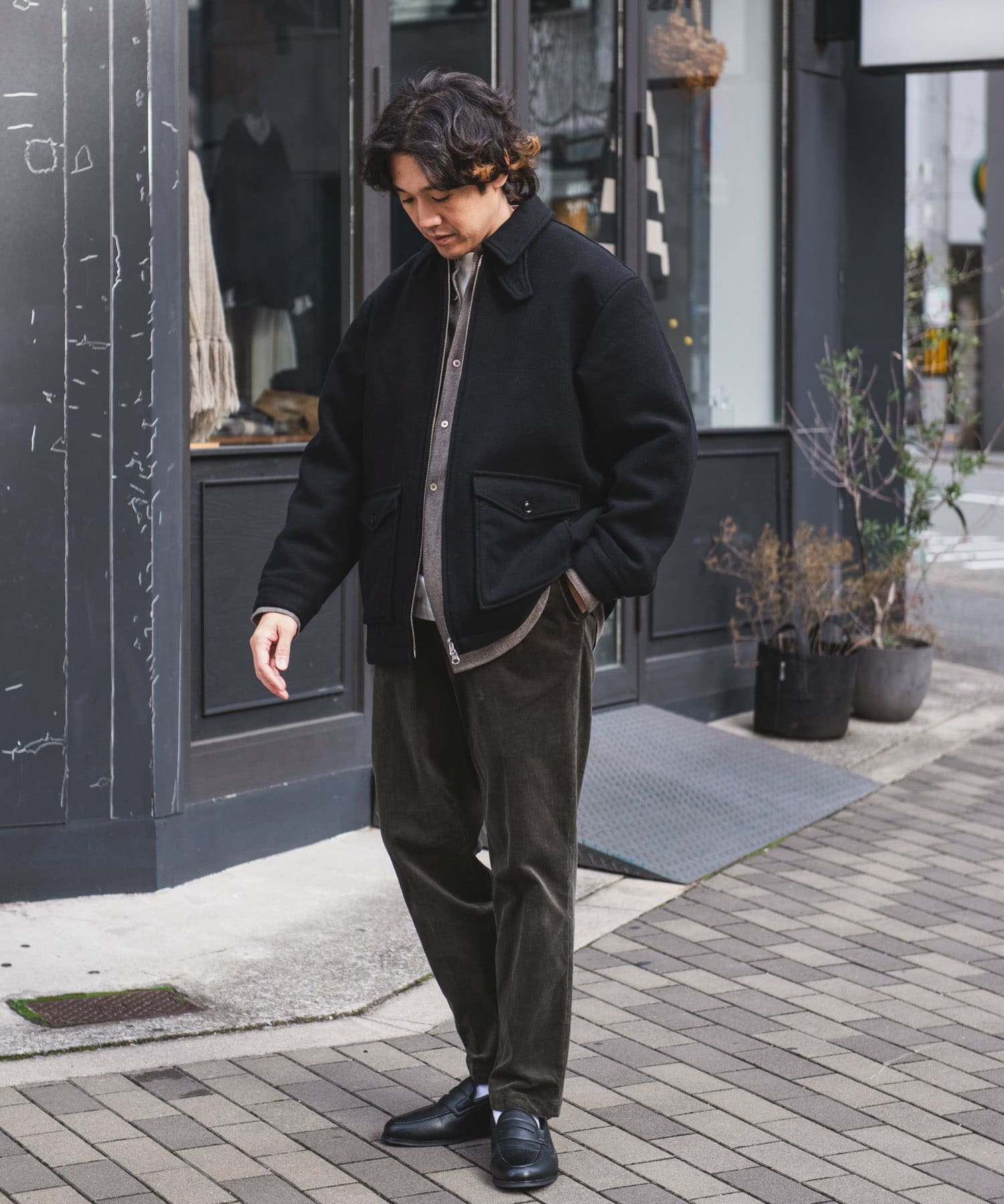 身長：172cm サイズ：L