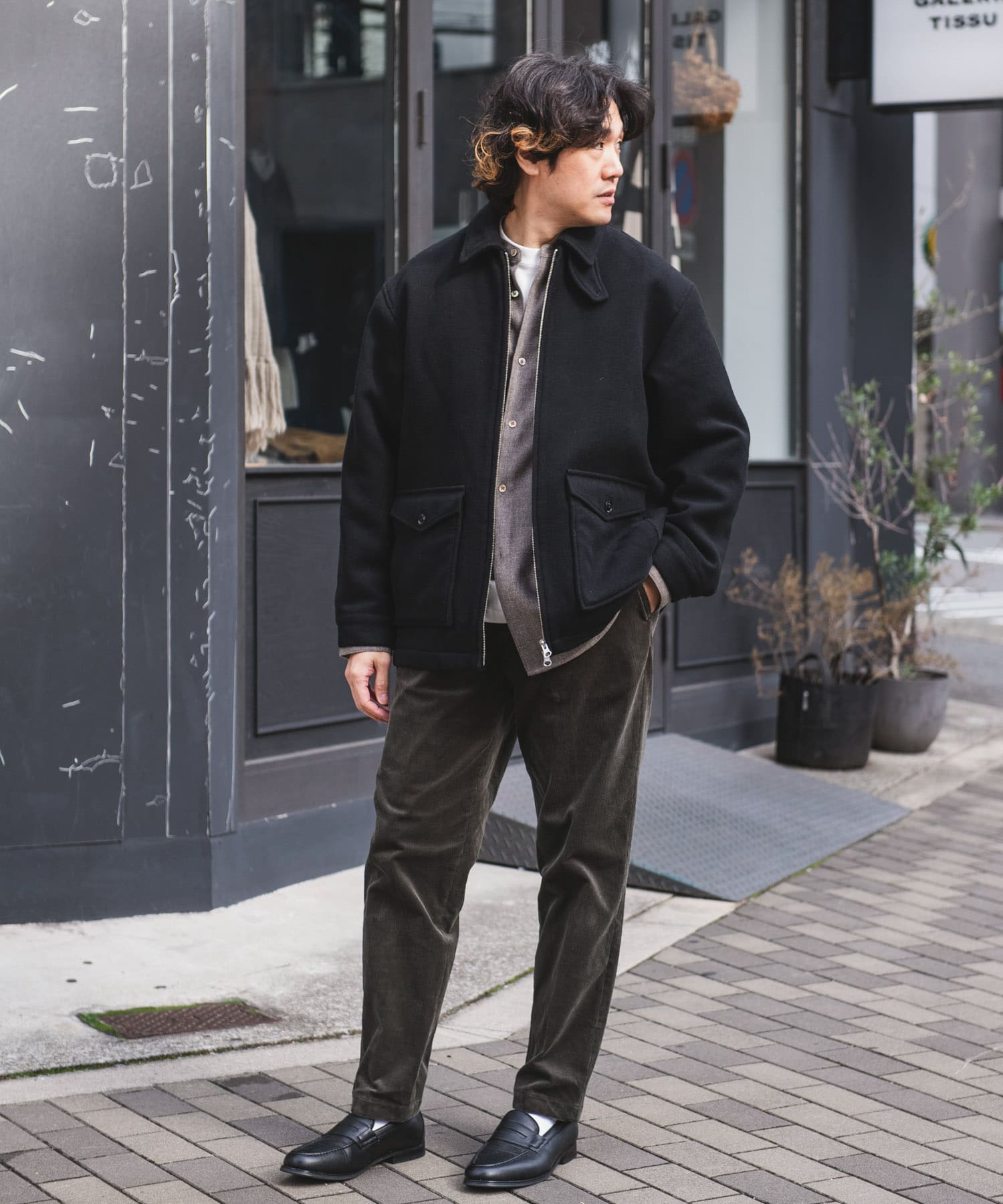 身長：172cm サイズ：L