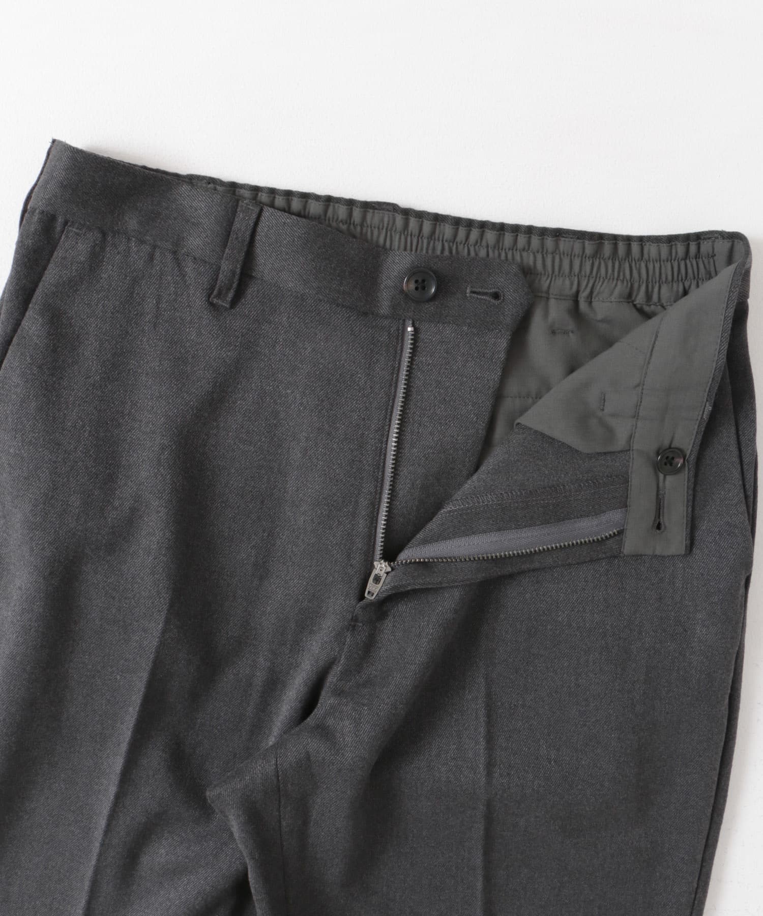 ウールライクテーパードトラウザー(S BLACK): ボトム｜URBAN