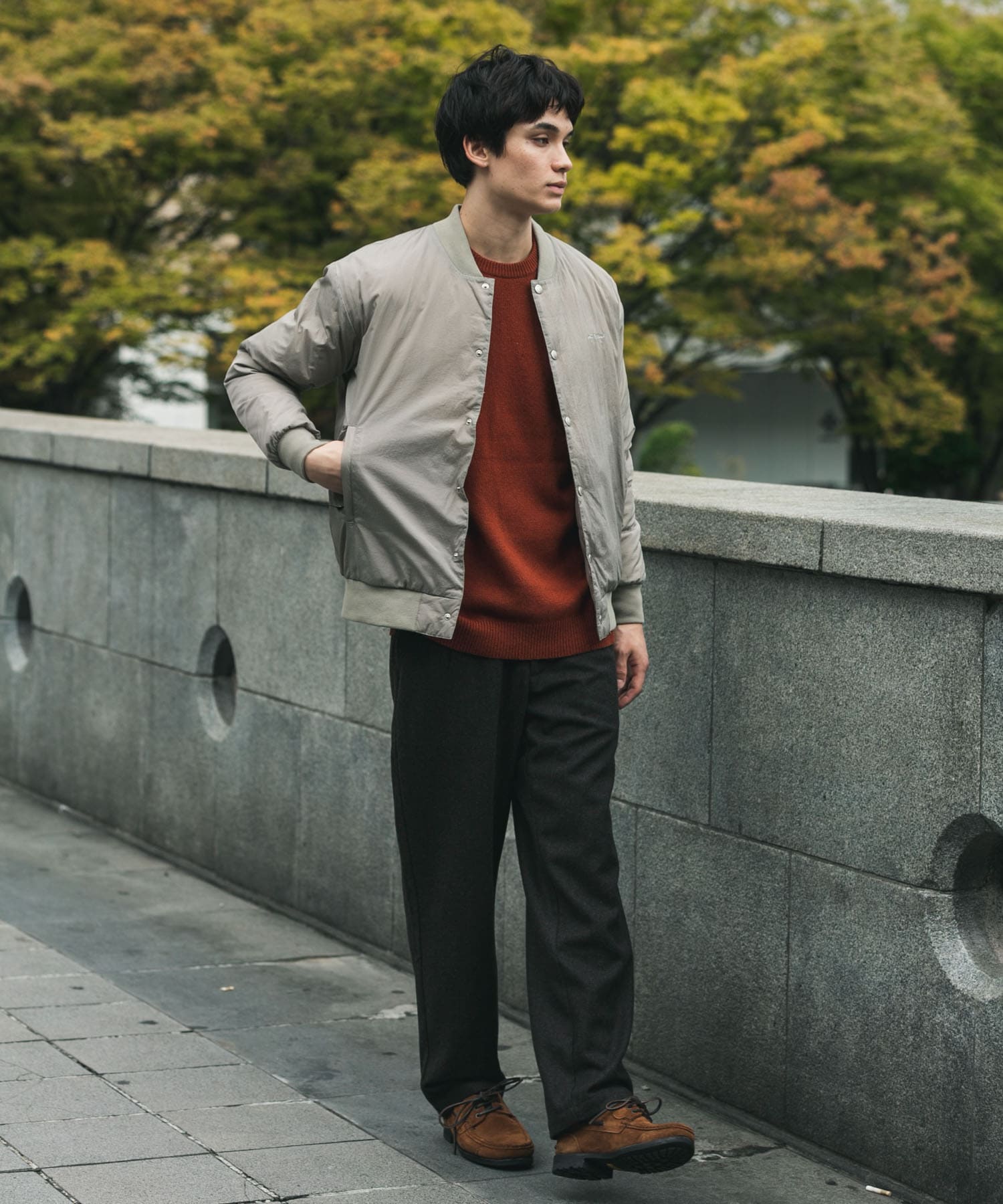 身長：180cm サイズ：L