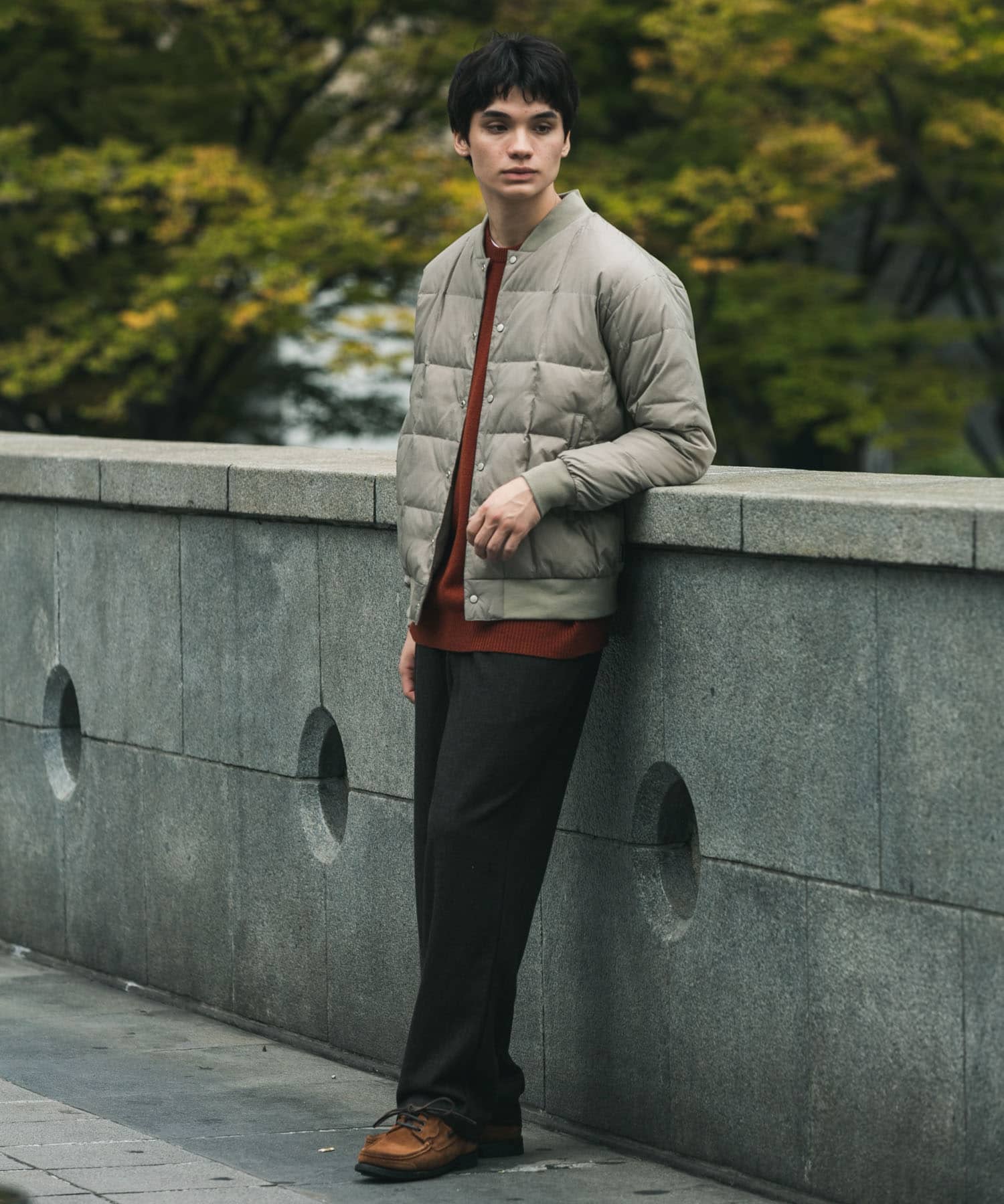 身長：180cm サイズ：L