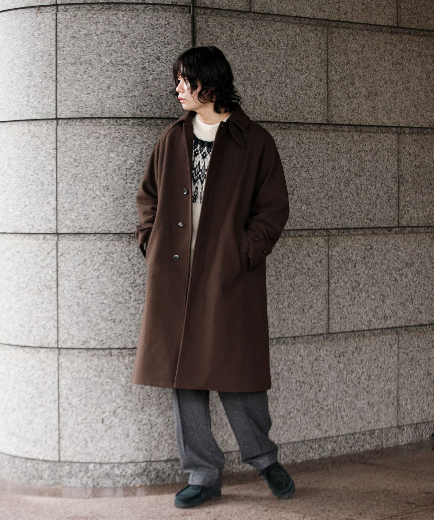 身長：180cm サイズ：L