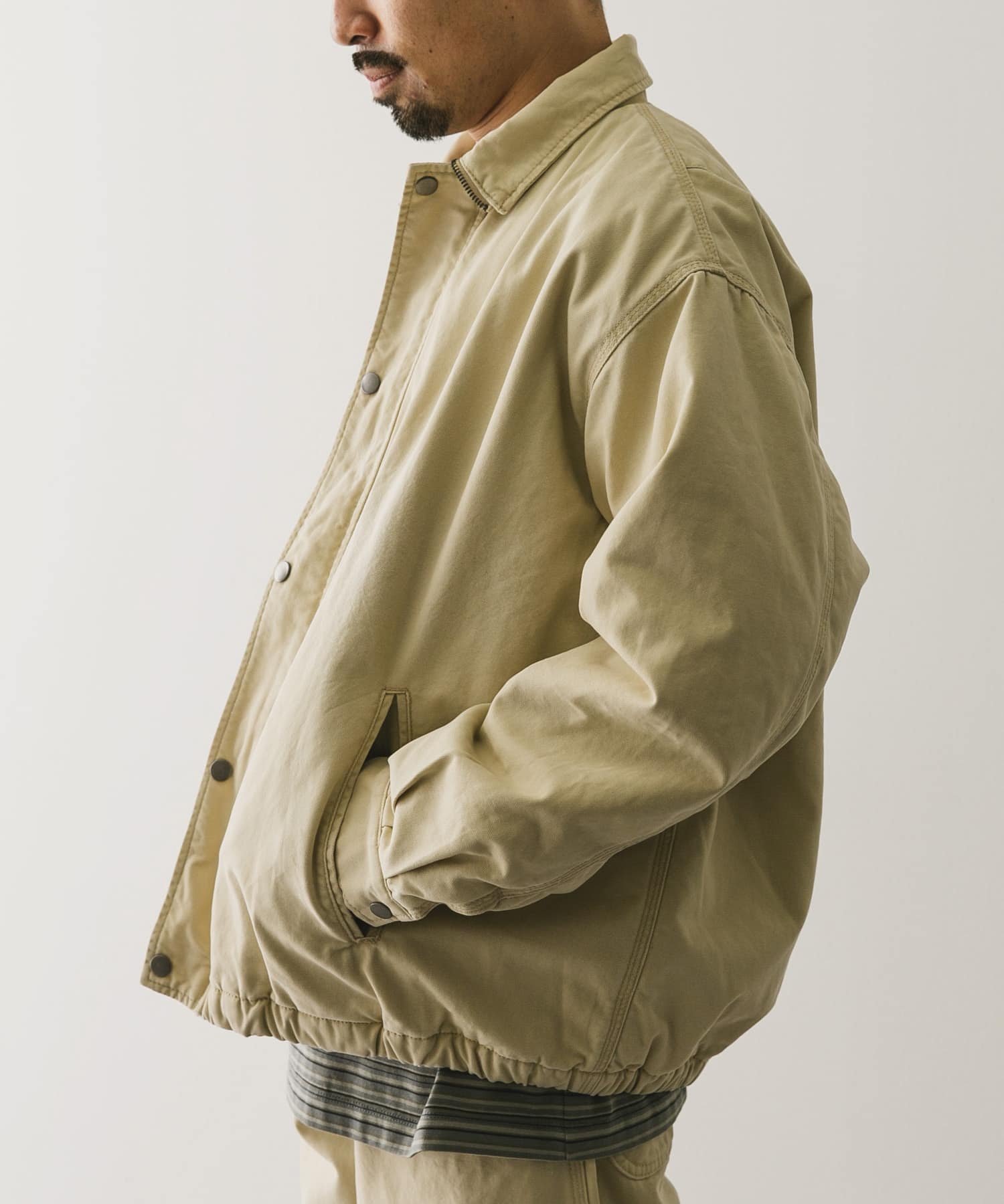 ダックキルティングジャケット