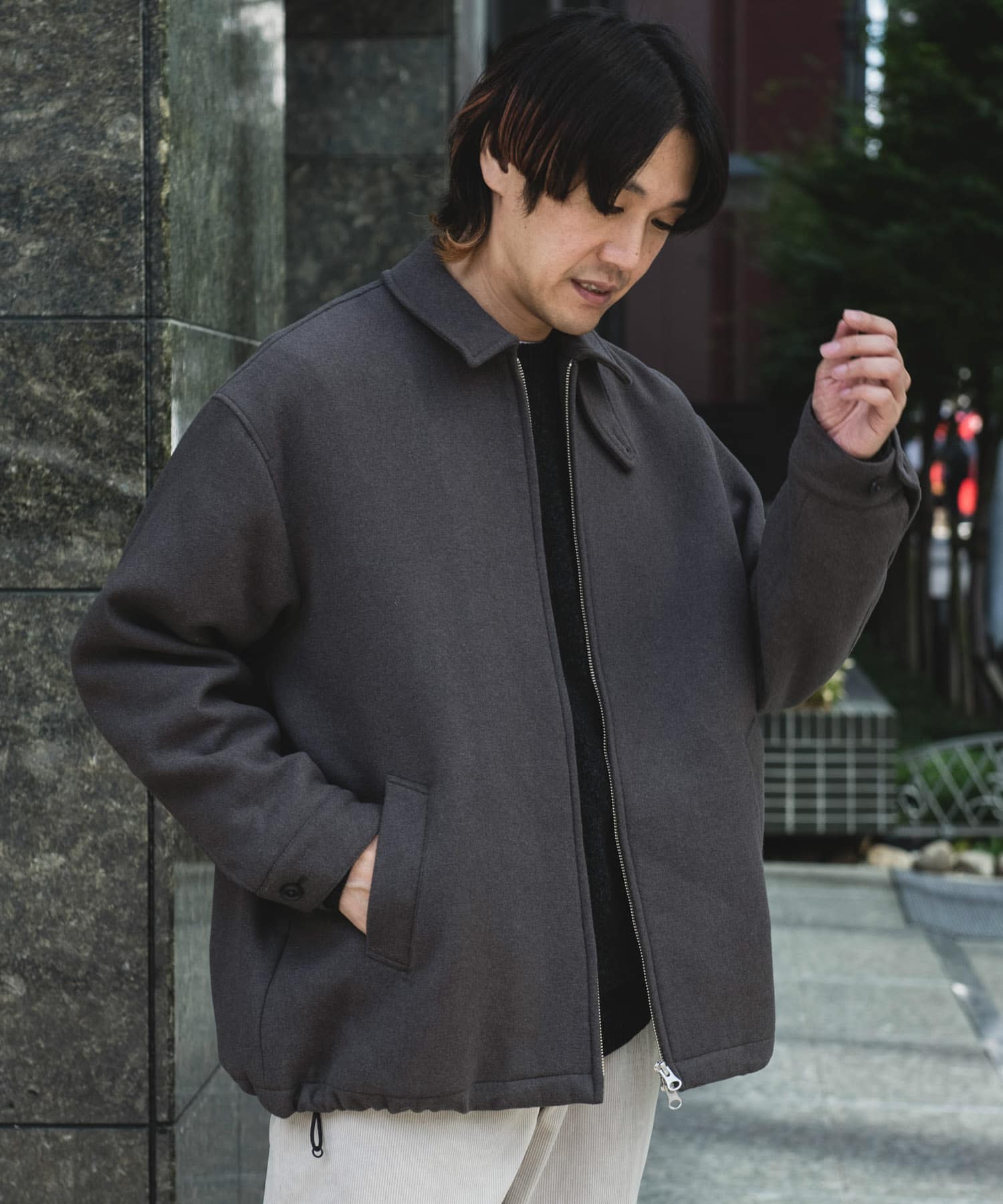 身長：172cm サイズ：L