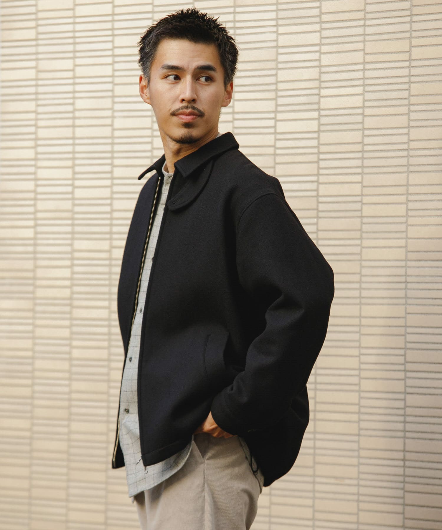 身長：180cm サイズ：L
