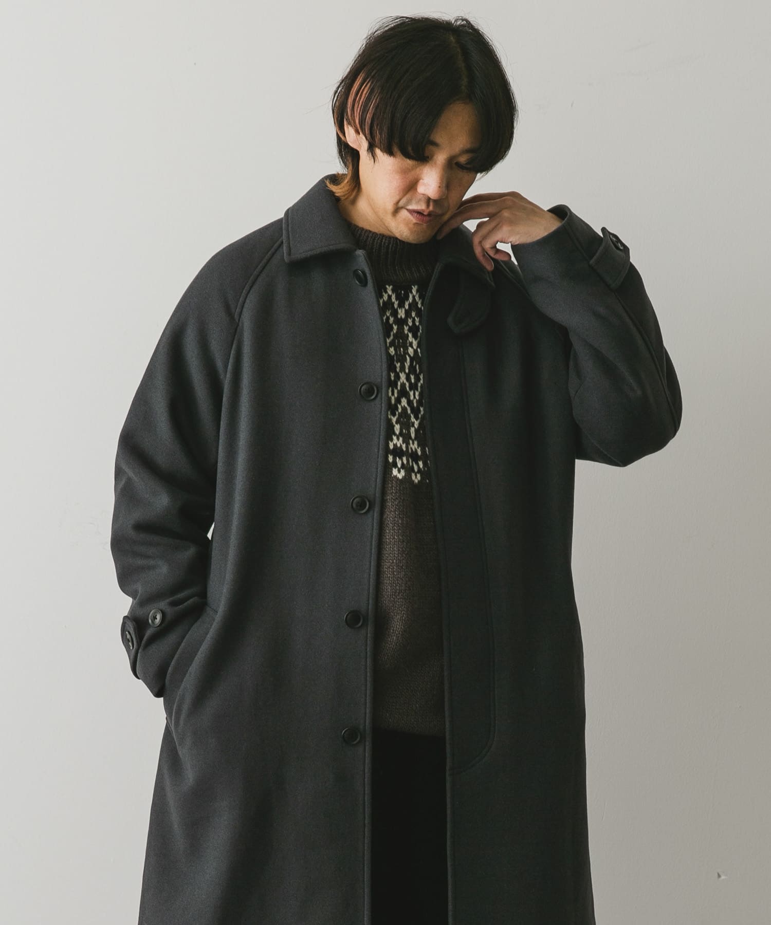 身長：172cm サイズ：L