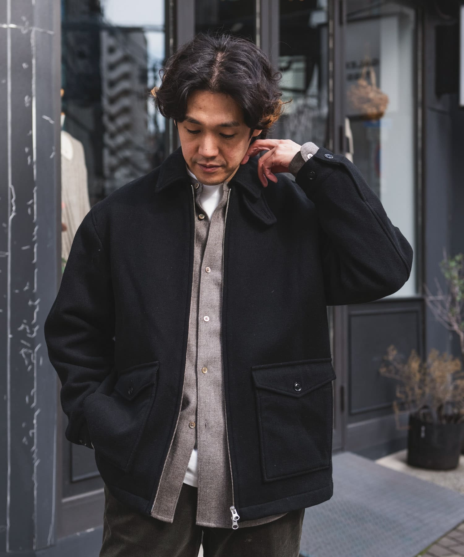 身長：172cm サイズ：L