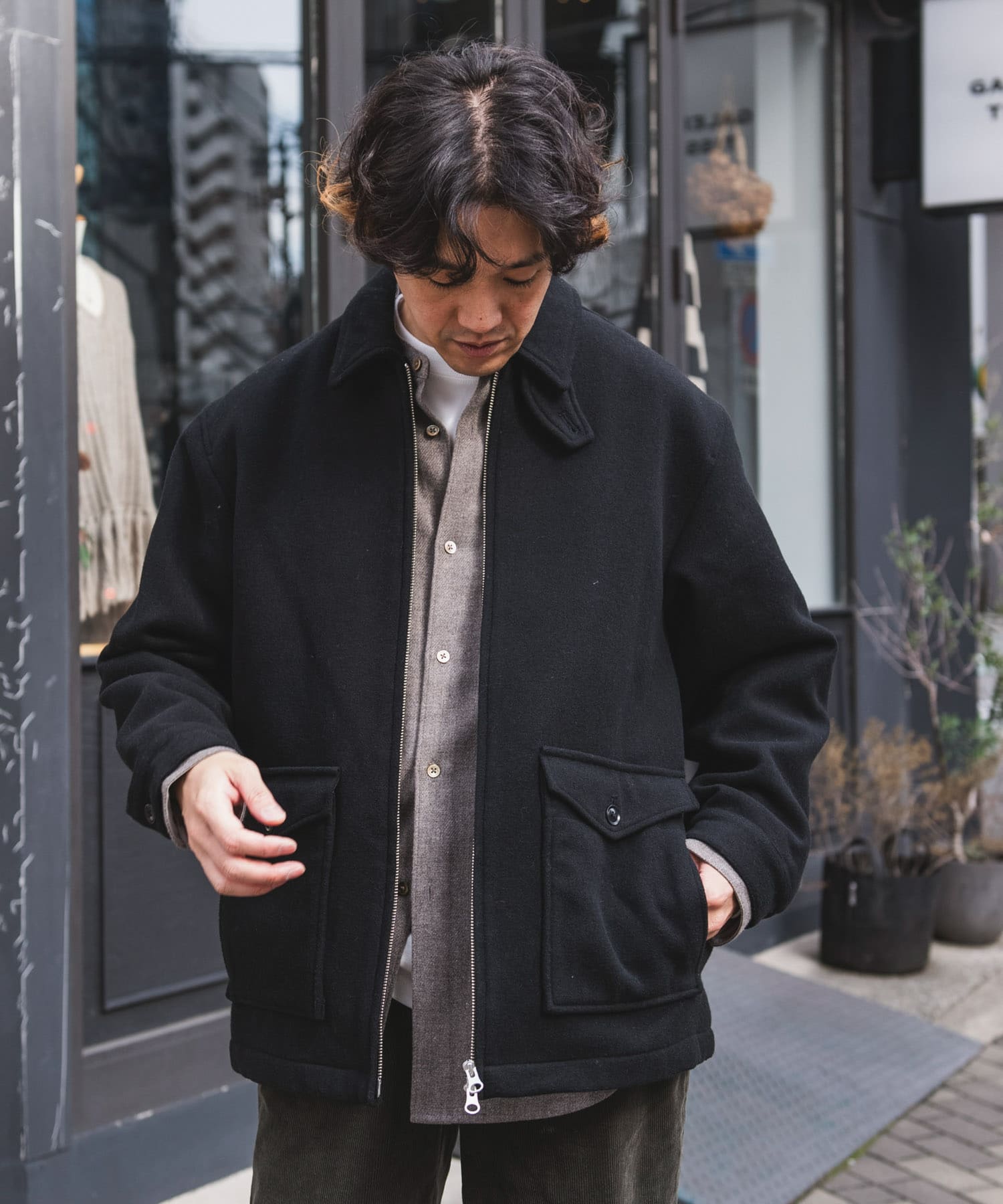 身長：172cm サイズ：L