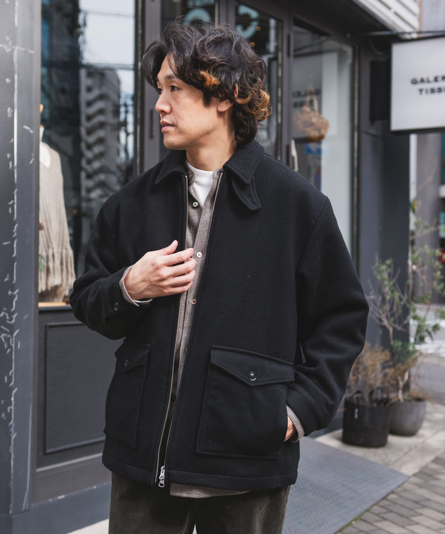 身長：172cm サイズ：L