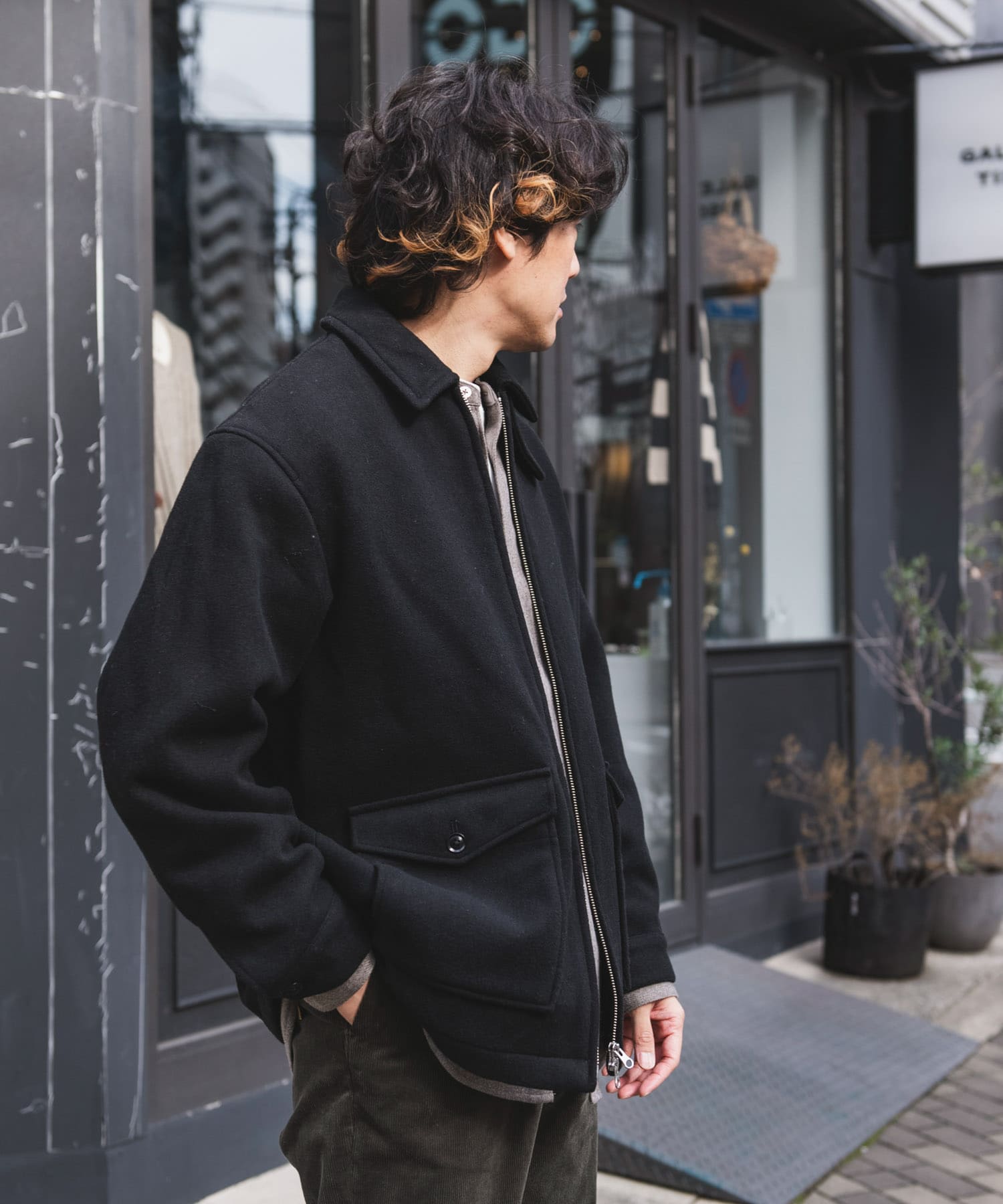身長：172cm サイズ：L
