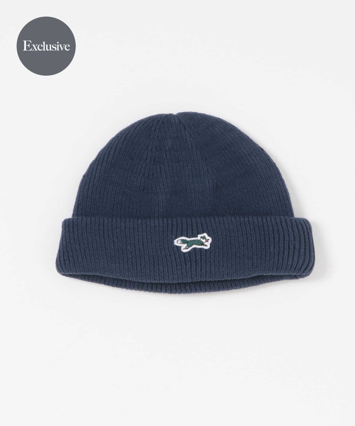 『別注』PENNYS×DOORS　THE FOX KNITCAP NAVY -