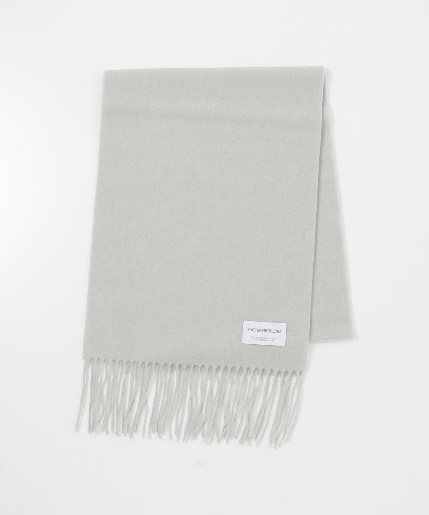 カシミヤブレンド マフラー GRAY -