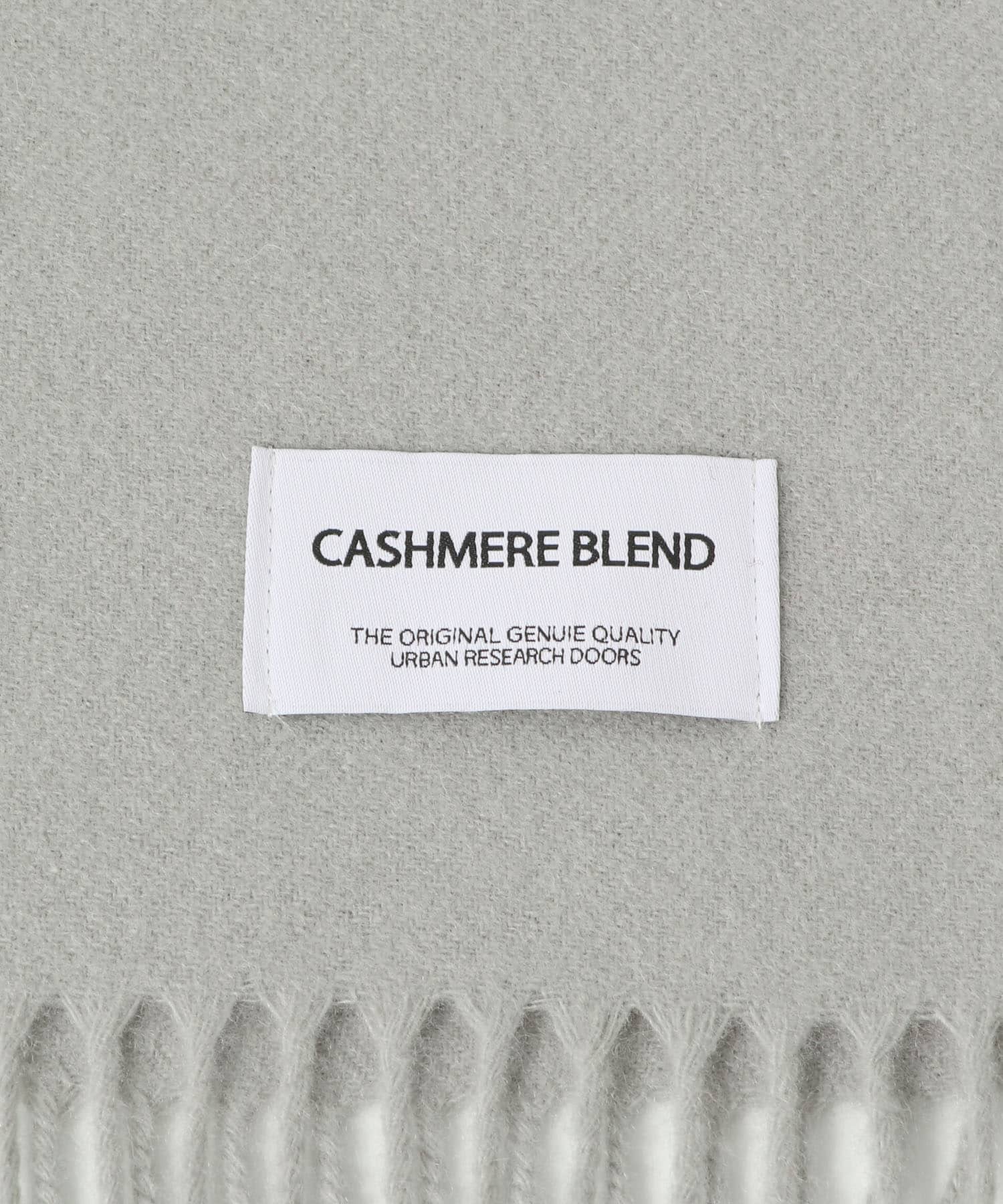 カシミヤブレンド マフラー GRAY -