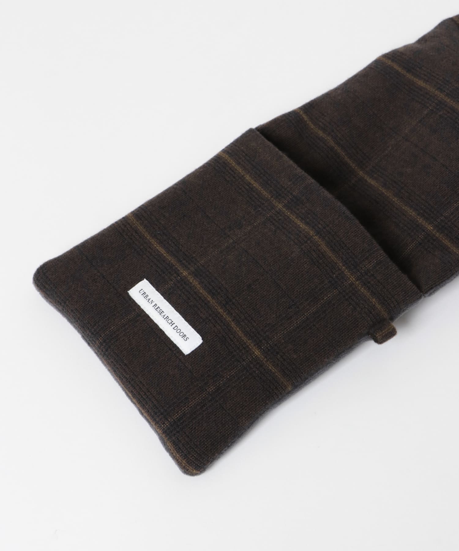 ダウンマフラー BROWNCHECK -