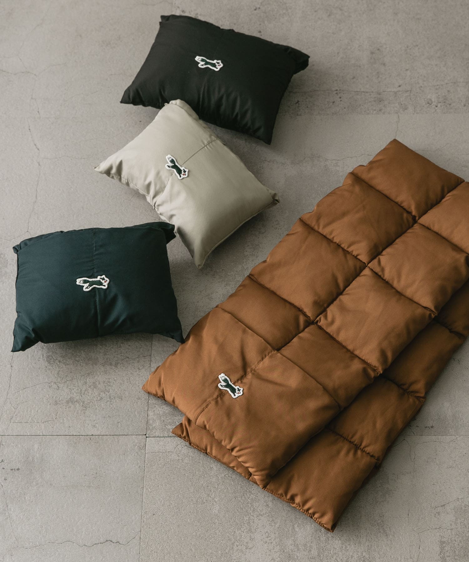 『別注』PENNEYS×DOORS　THE FOX ファイバーダウンマフラー DARKORANGE -