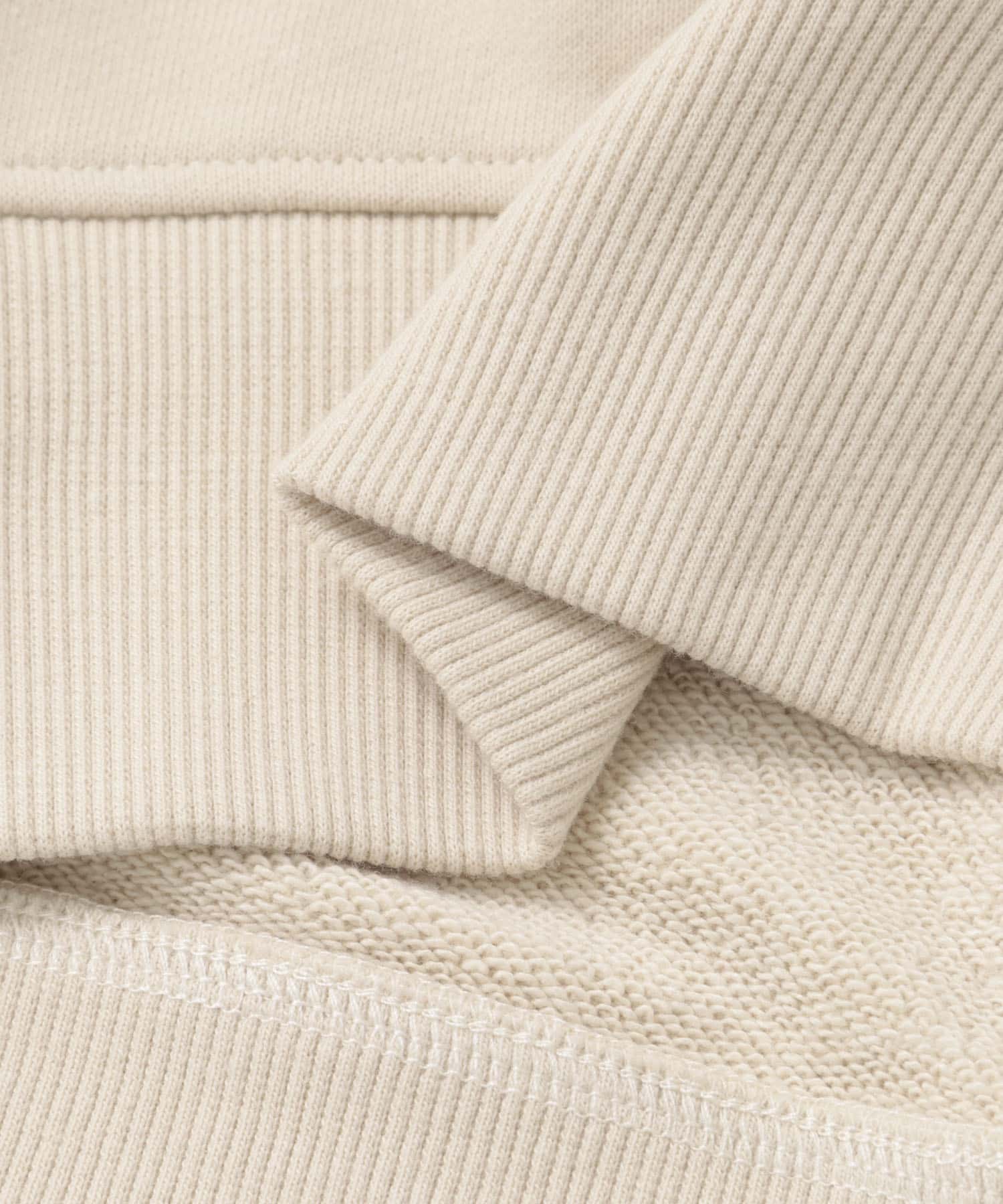 『WEB/一部店舗先行販売カラー』『UR TECH』タートルネックスウェット L.BEIGE M