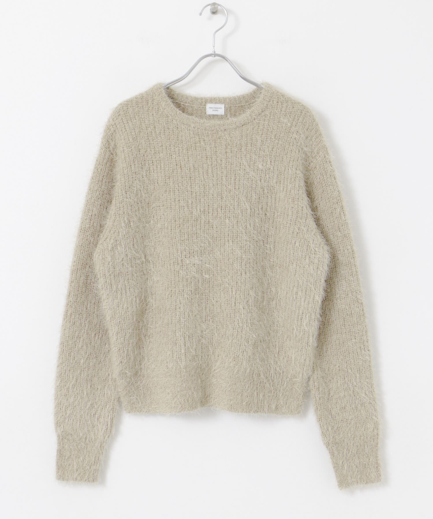 シャギーニット BEIGE M