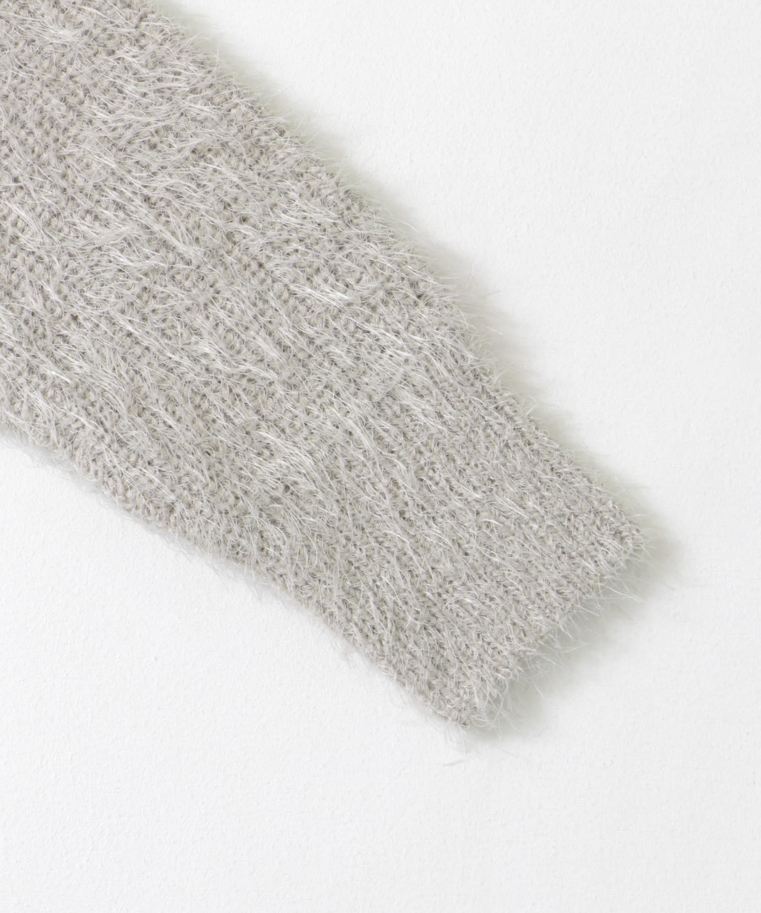 シャギーニット L.GRAY M