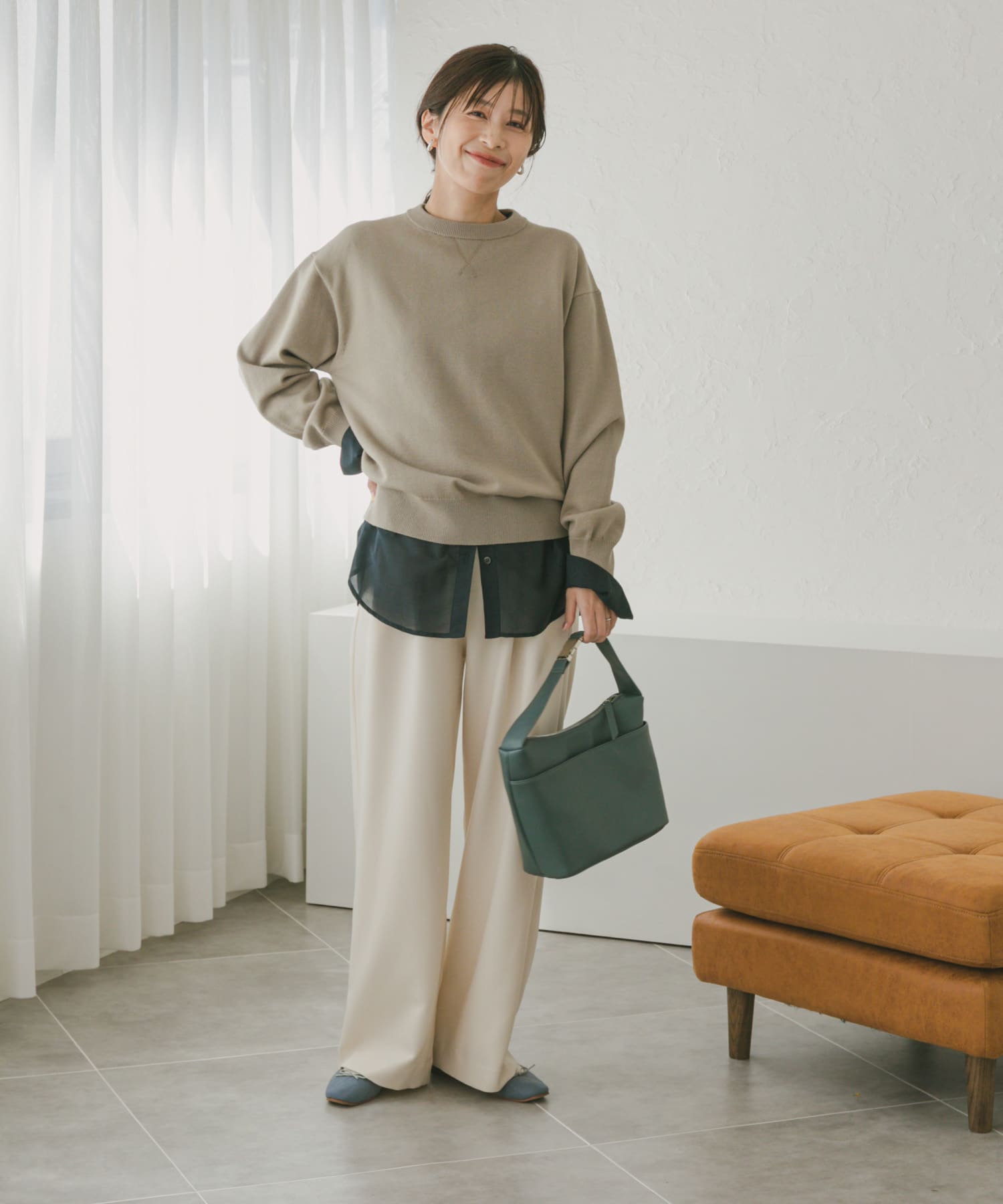 身長：162cm サイズ：M