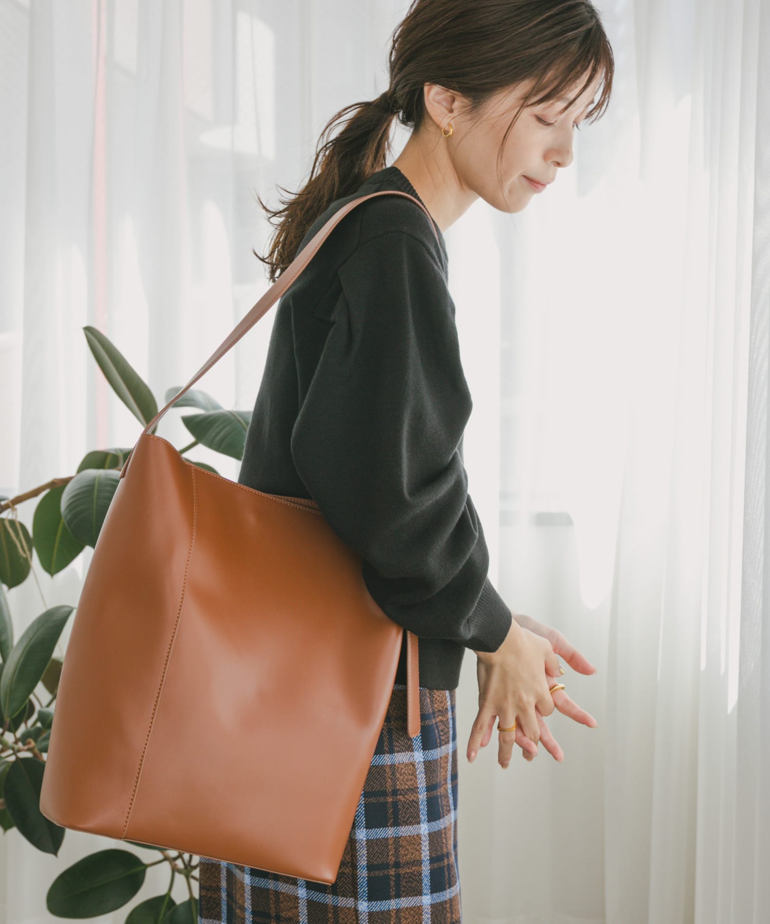 身長：162cm サイズ：M