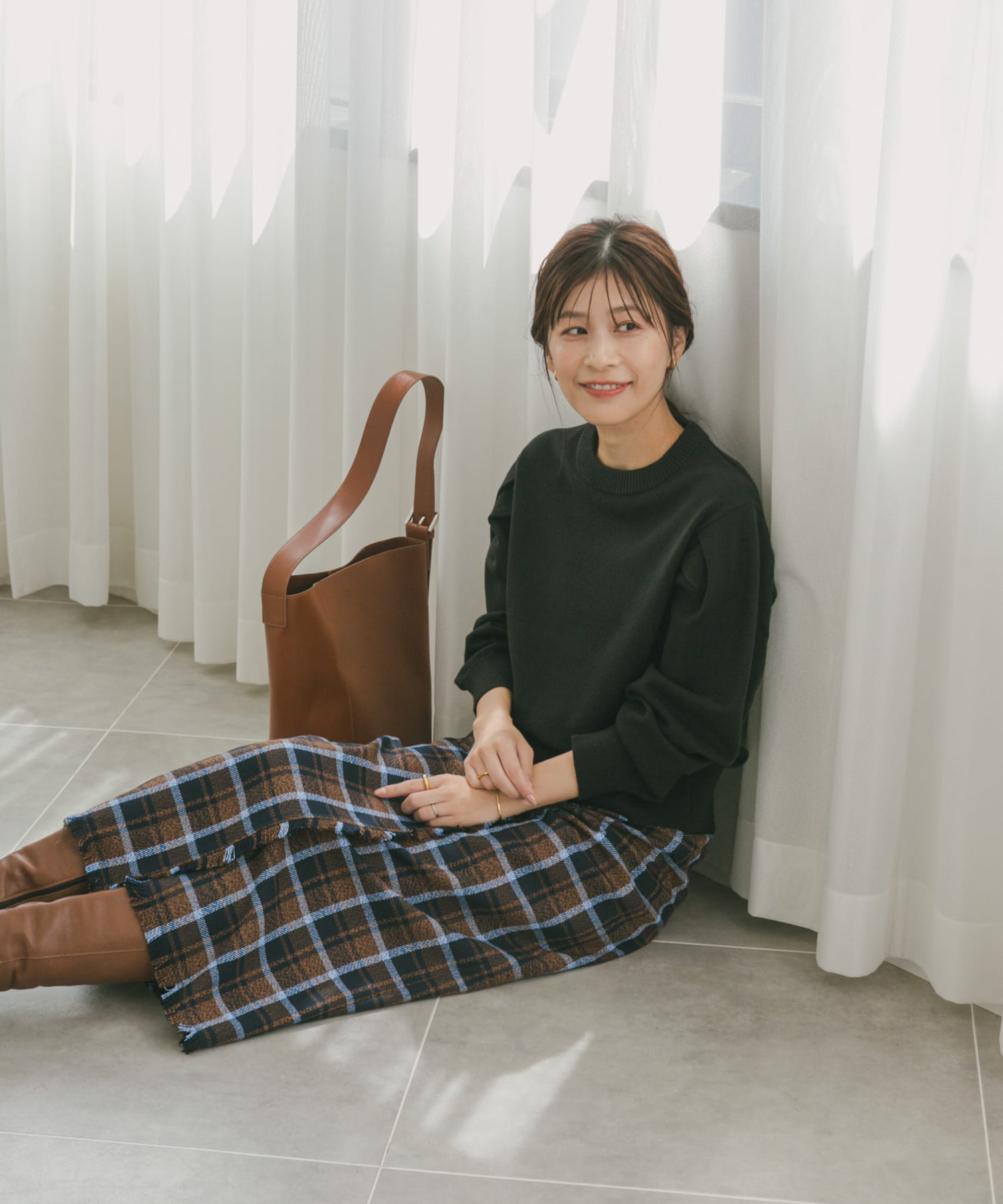 身長：162cm サイズ：M